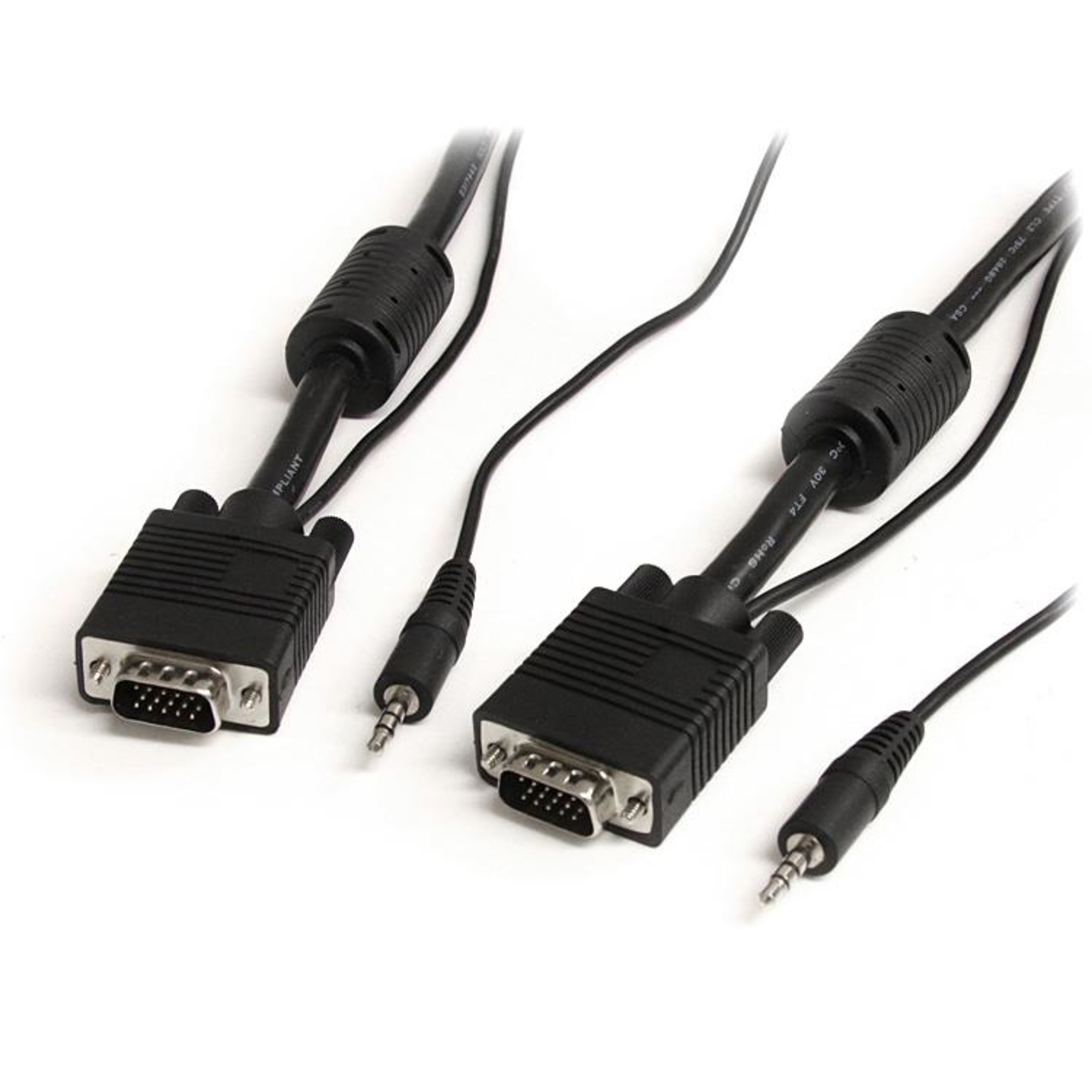 StarTech.com 2M MONITOR VGA Cable W/ AUDIO