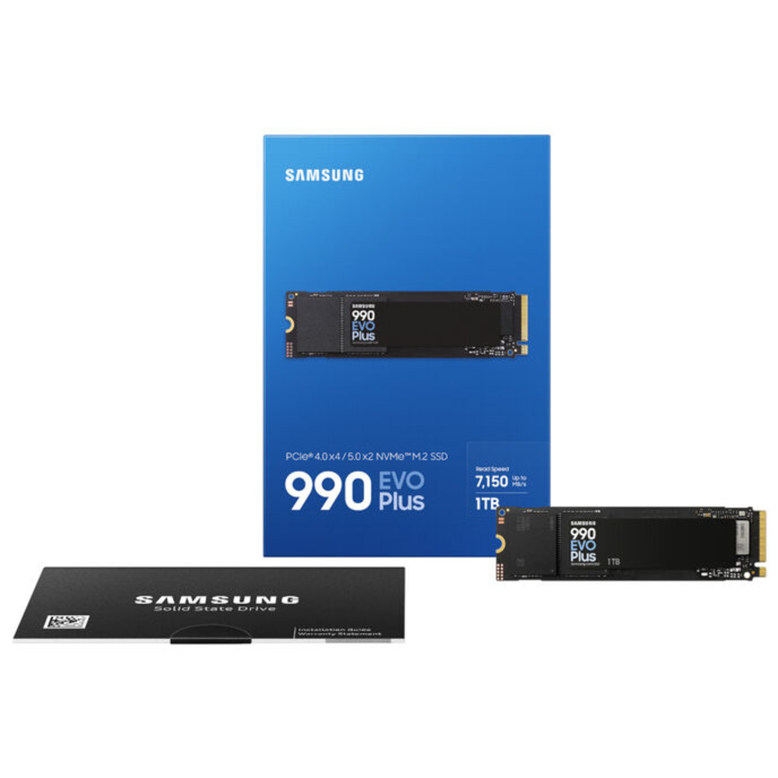 Samsung 990 EVO Plus Solid State Drive MZ-V9S1T0BW 1TB M.2 PCIe 5.0 X2 (NVMe)