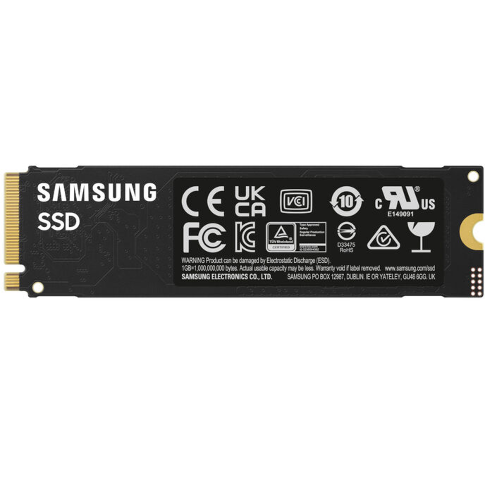 Samsung 990 EVO Plus Solid State Drive MZ-V9S2T0 4TB M.2 PCI Express 4.0 X4 NVMe 5.0 X2