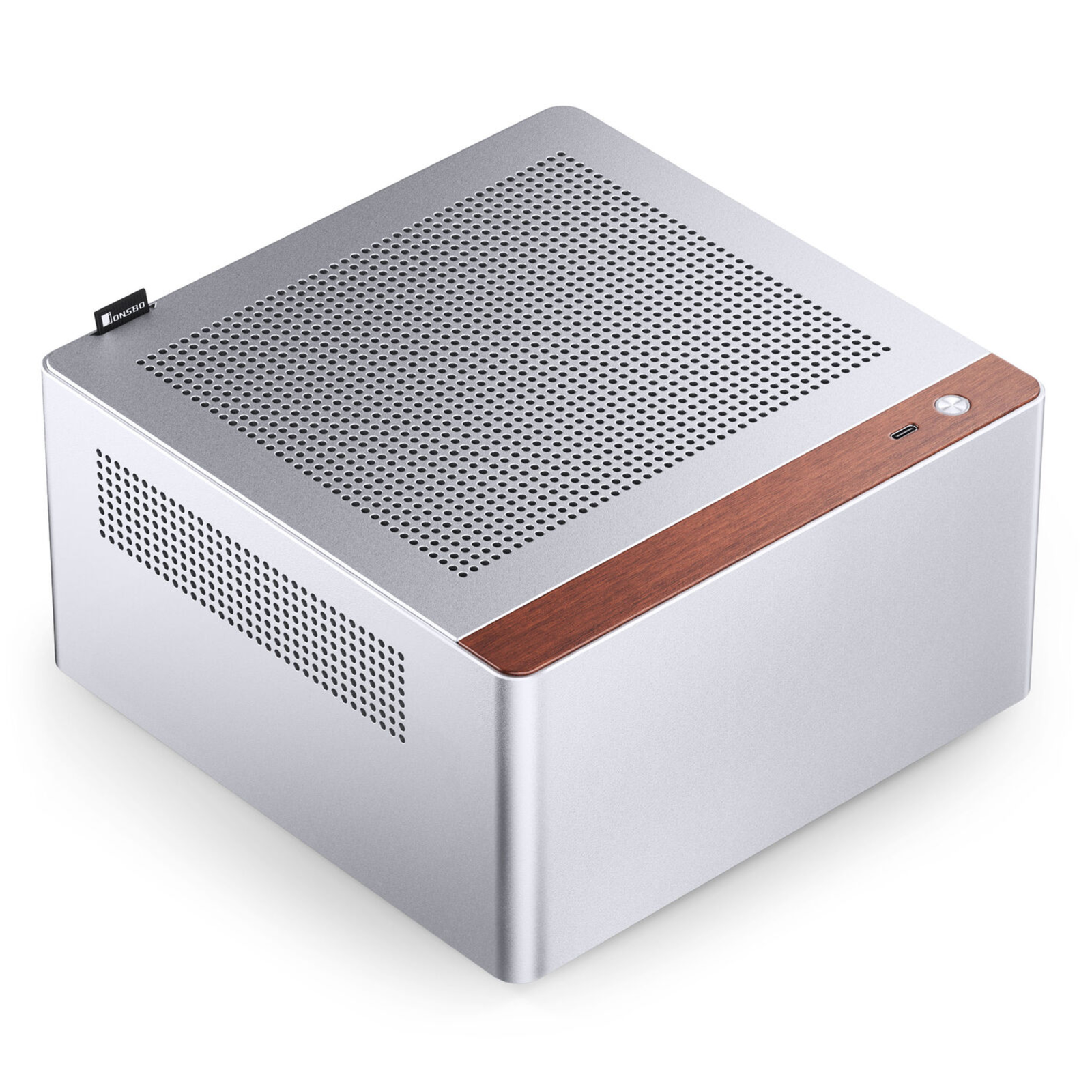 Jonsbo N10 PC Case Mini Tower ITX Silver