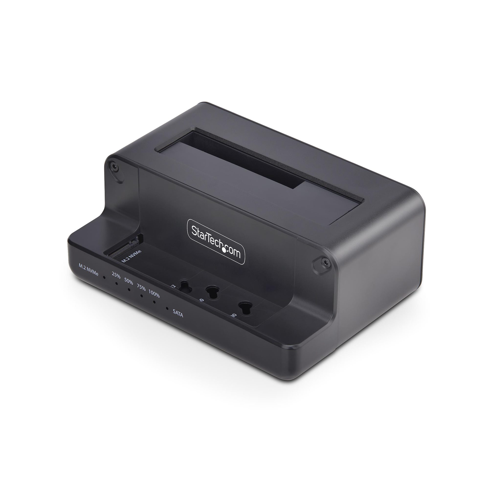StarTech M.2 NVMe to 2.5/3.5inch SATA Drive Duplicator Dual Bay Cloner Solid State Hard 2 Bays