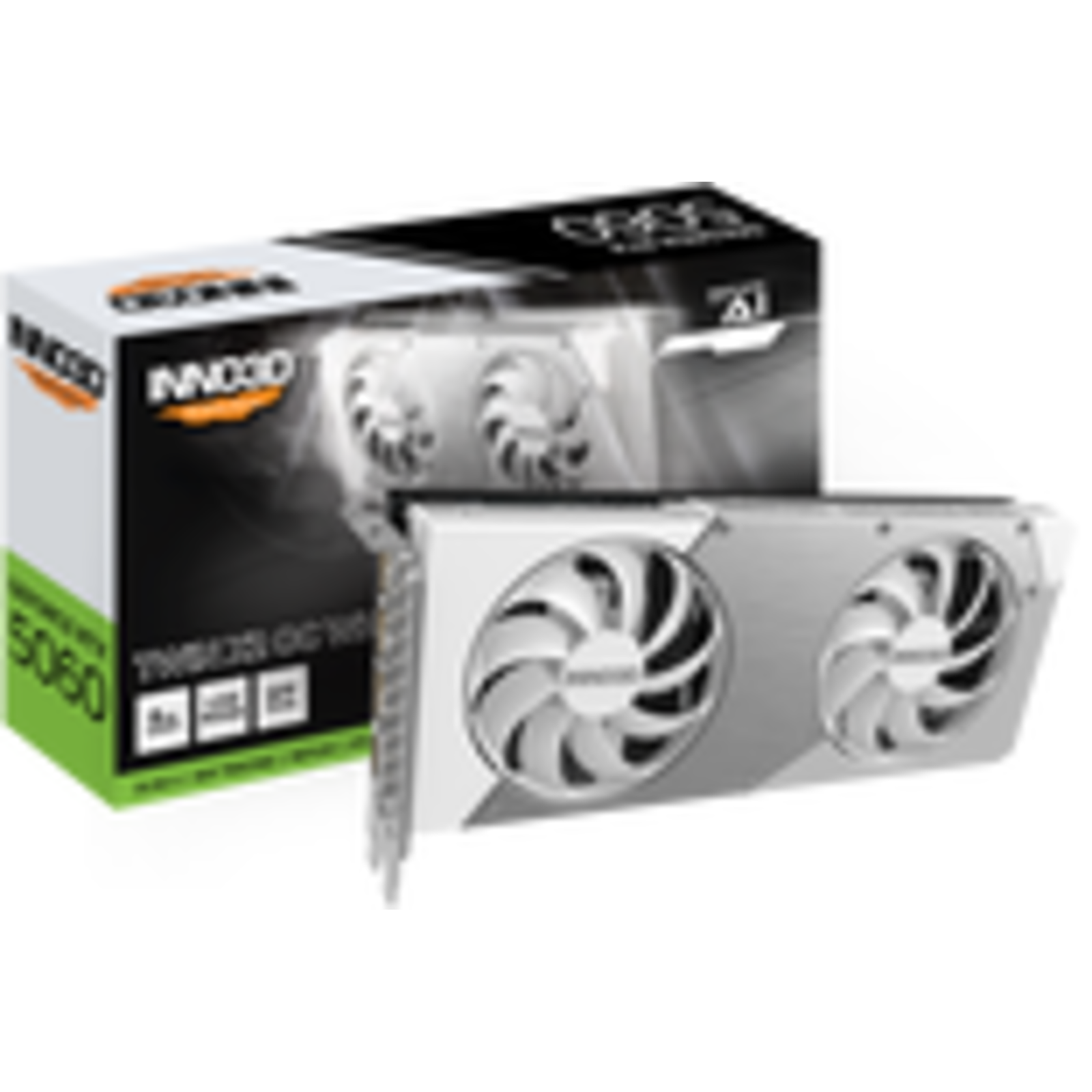 Inno3D INNO3D GEFORCE RTX 5060 8GB TWIN X2 OC WHITE GDDR7 3xDP 1xHDMI