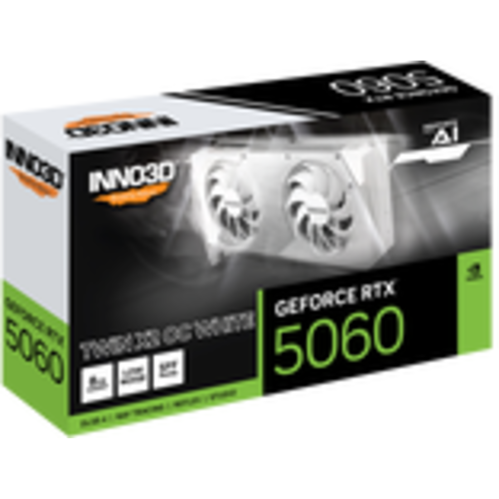 Inno3D INNO3D GEFORCE RTX 5060 8GB TWIN X2 OC WHITE GDDR7 3xDP 1xHDMI