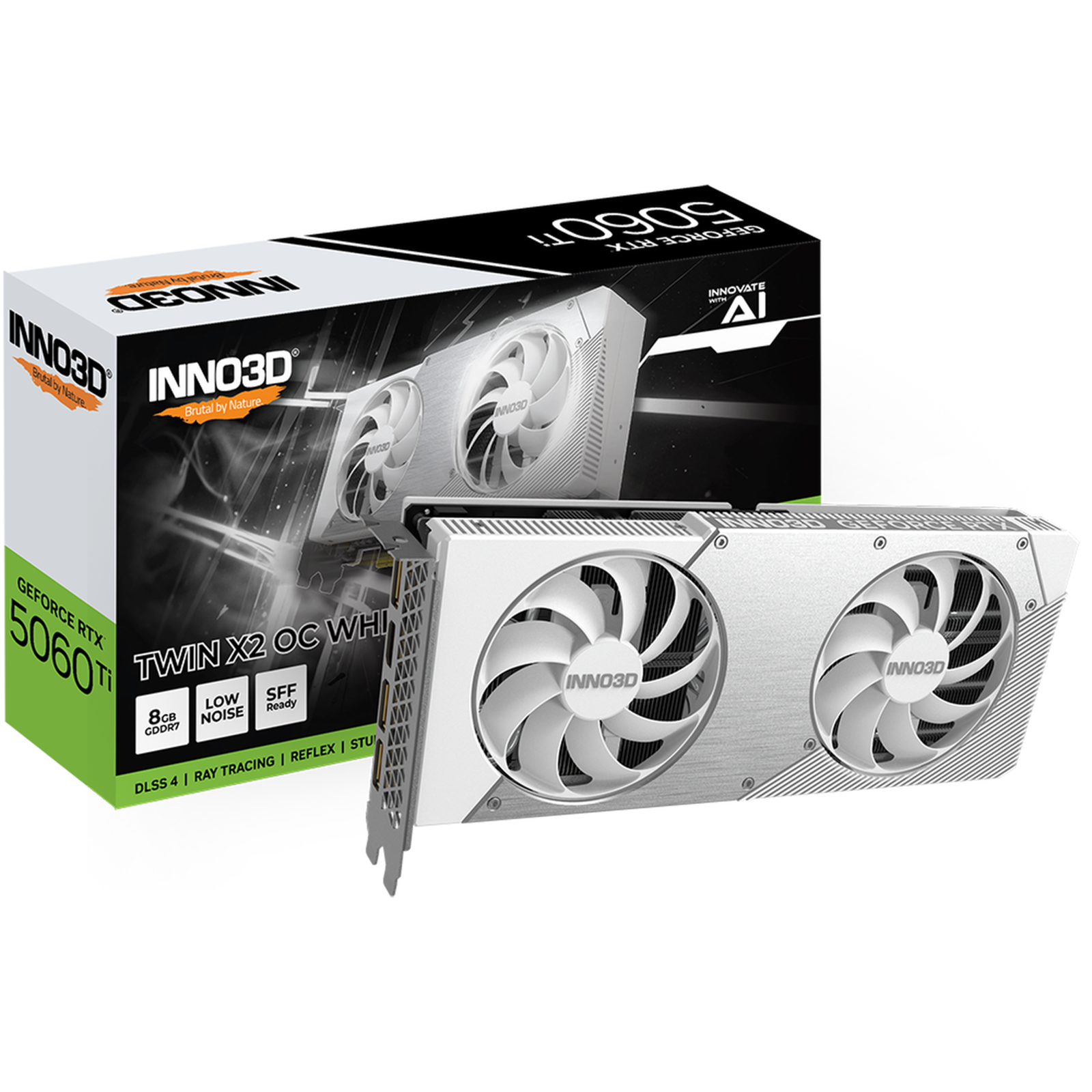 Inno3D Geforce RTX 5060 Ti TWIN X2 OC White 8GB