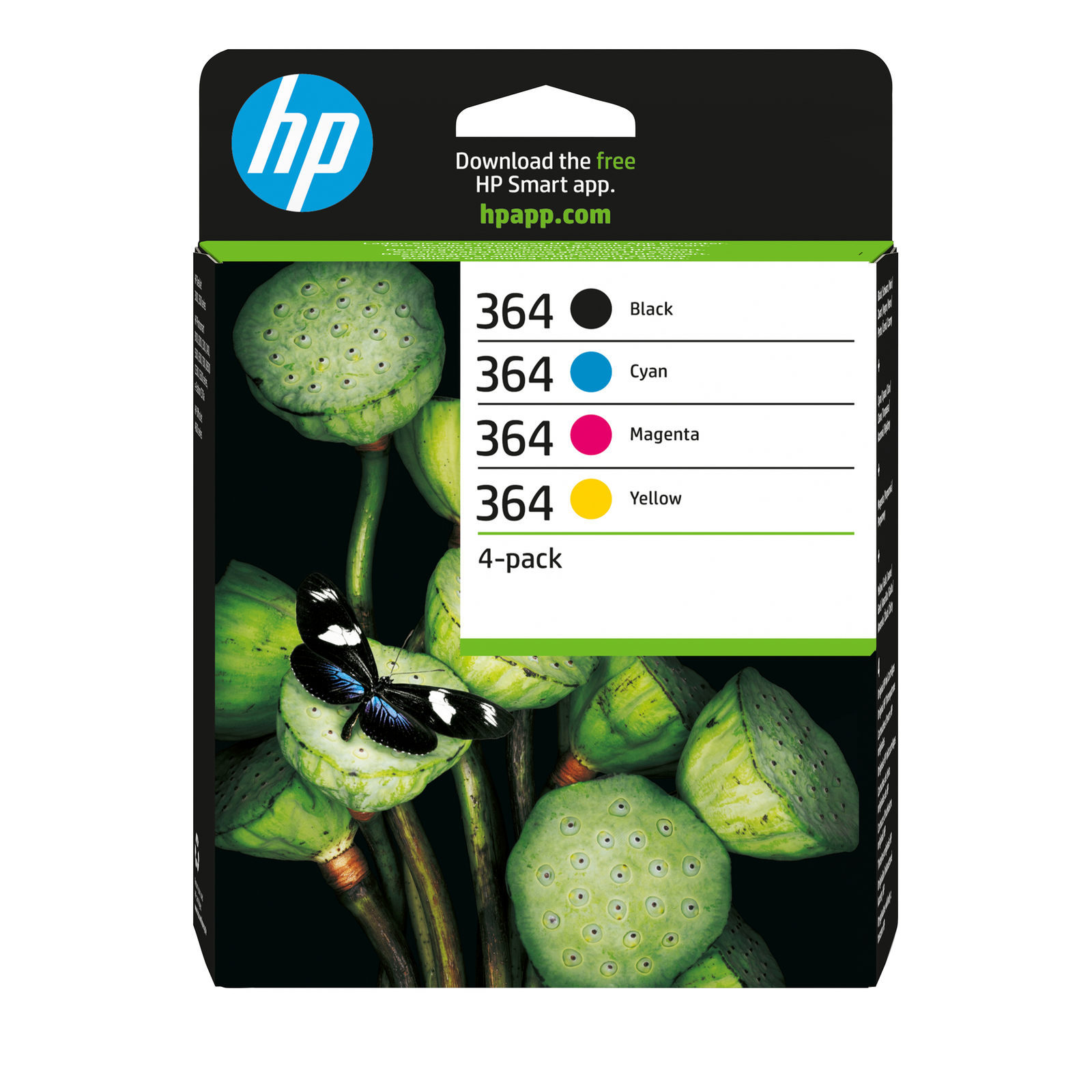 HPI 364 Black Yellow cyan magenta Ink N9J73AE