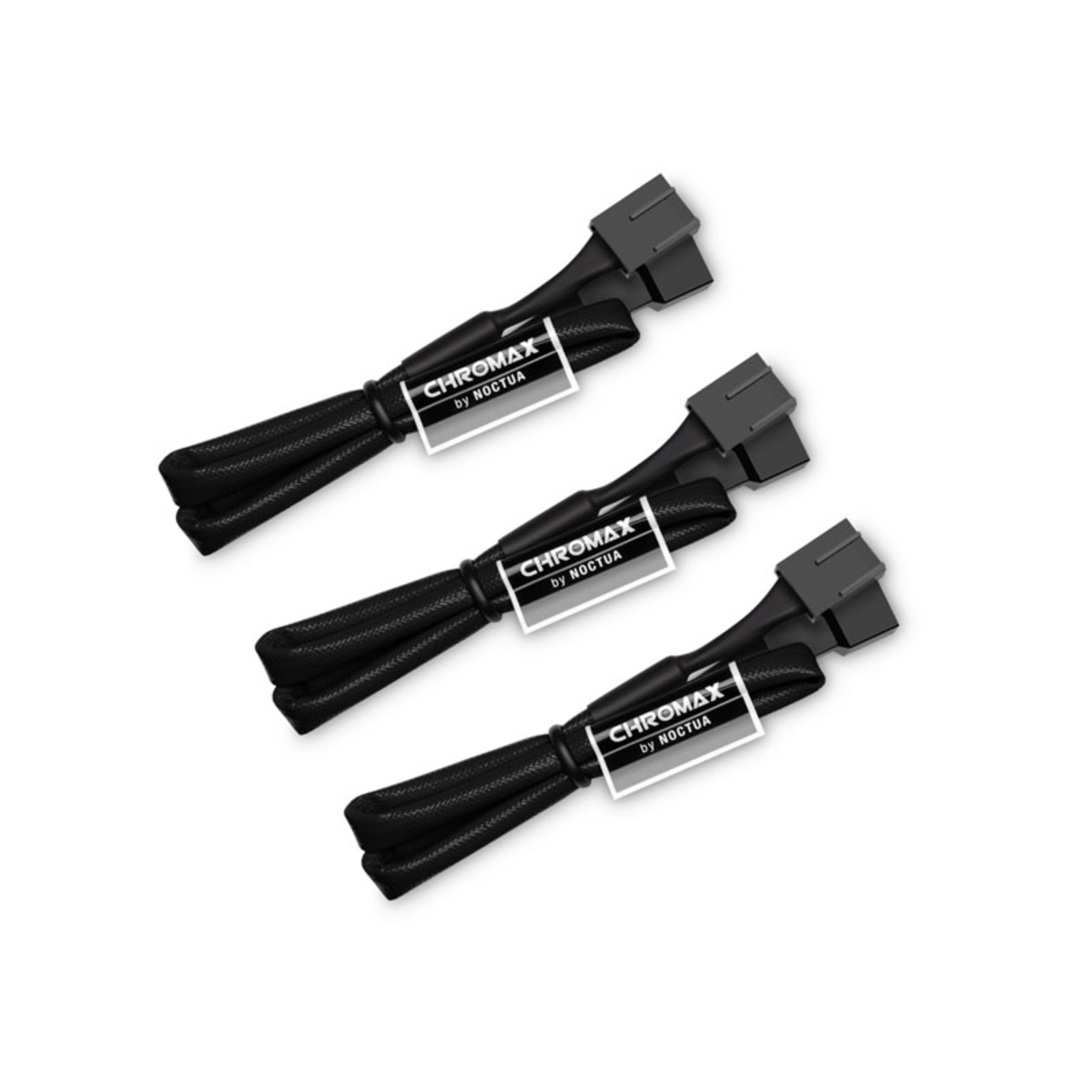 Noctua NA-SEC1 Chromax.black Fan Extension Cable Set Black 30cm