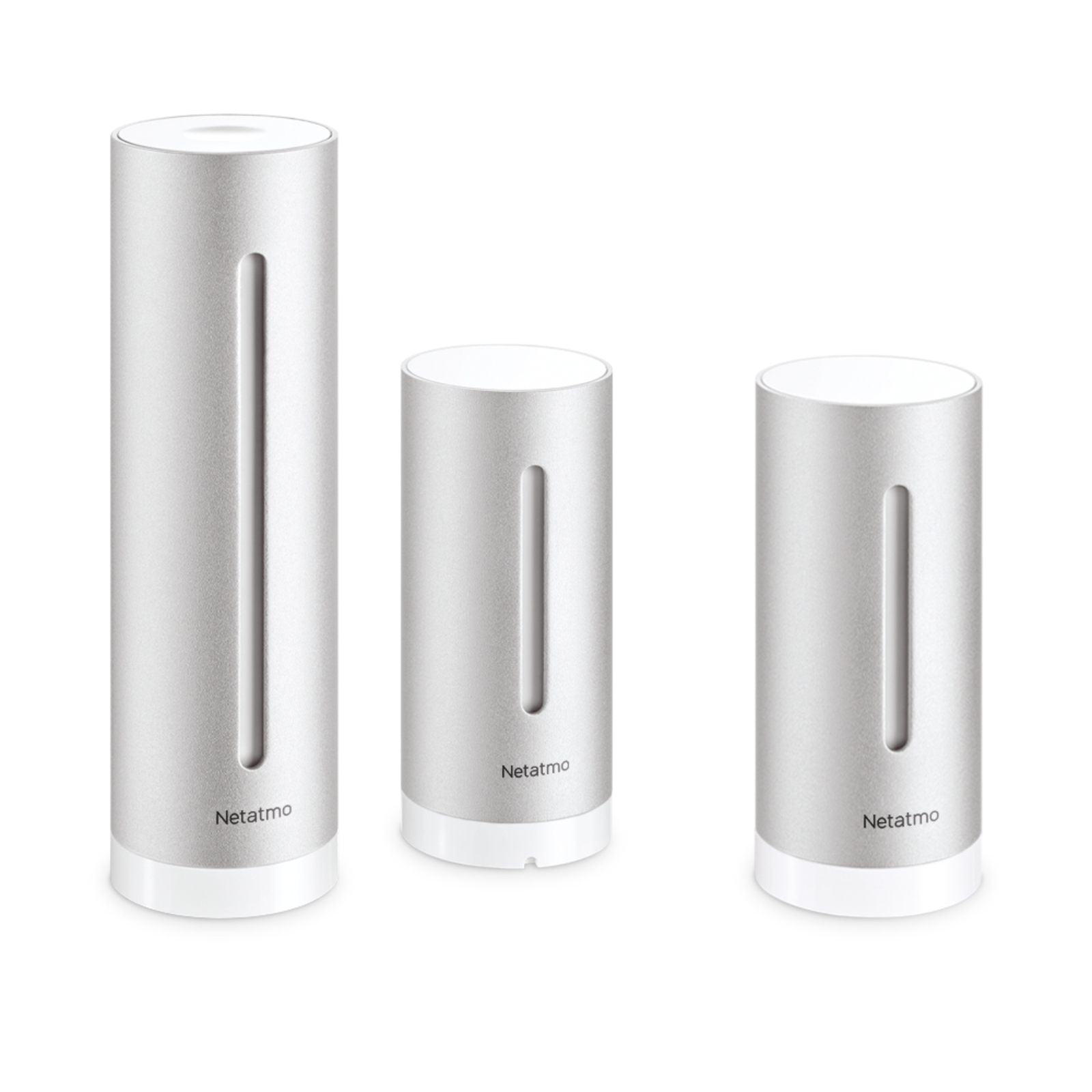 Netatmo NBU-NWS-NIM-EU Silver Indoor Air Pressure Indoor Hygrometer Indoor Thermometer