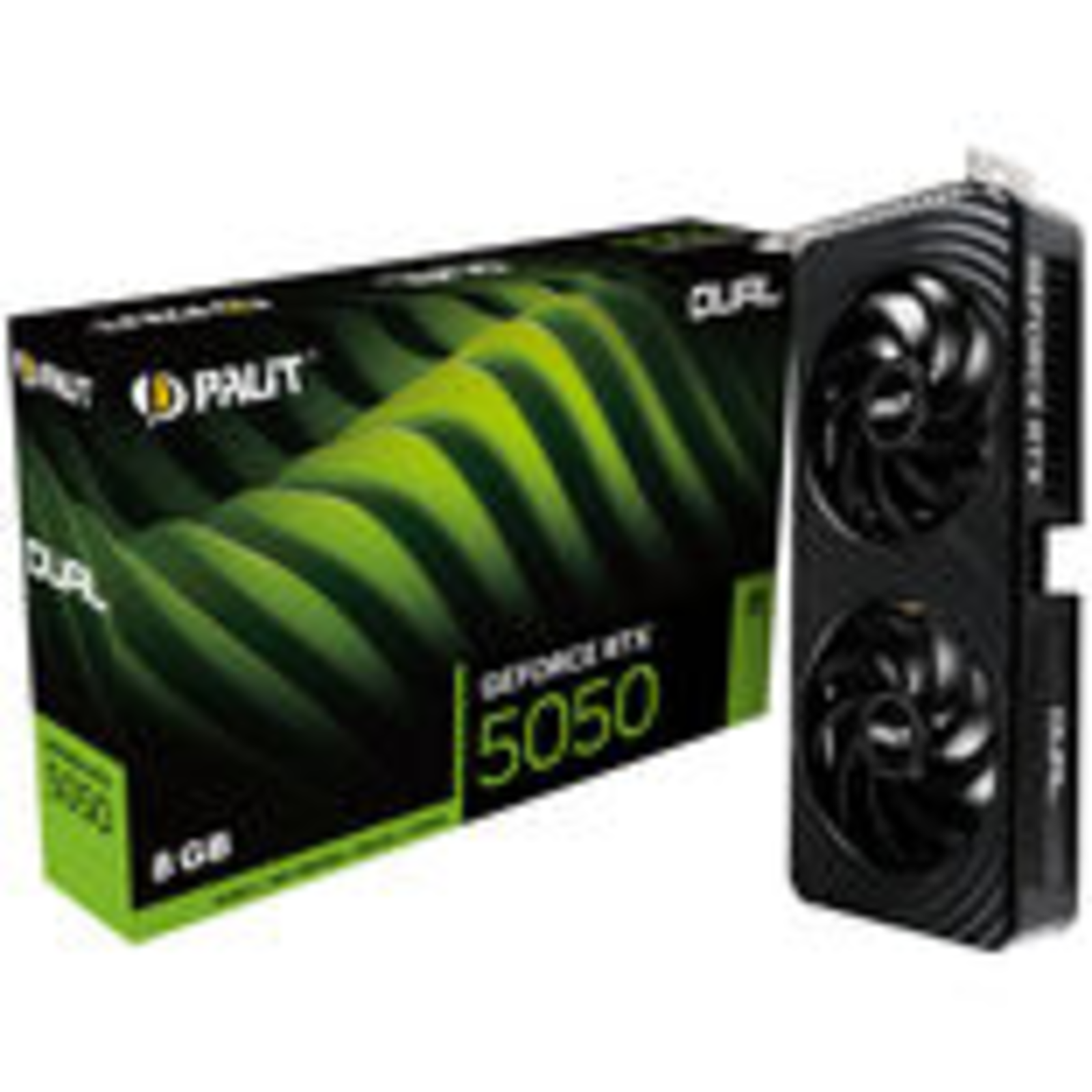 Palit RTX5050 Dual GDDR6 HDMI 3xDP Graphics Card 8192 MB