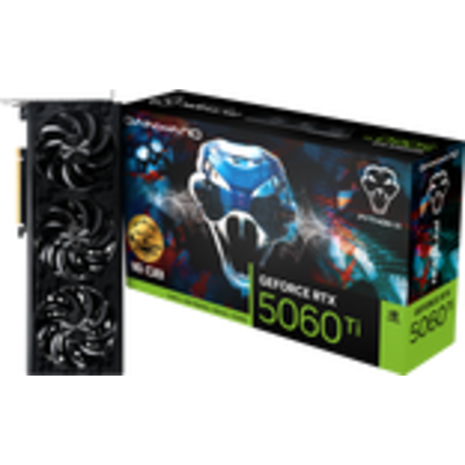 Gainward Graphics Card Nvidia GeForce RTX 5060 Ti GeForce RTX 5060 Ti 16 GB GDDR7 RAM