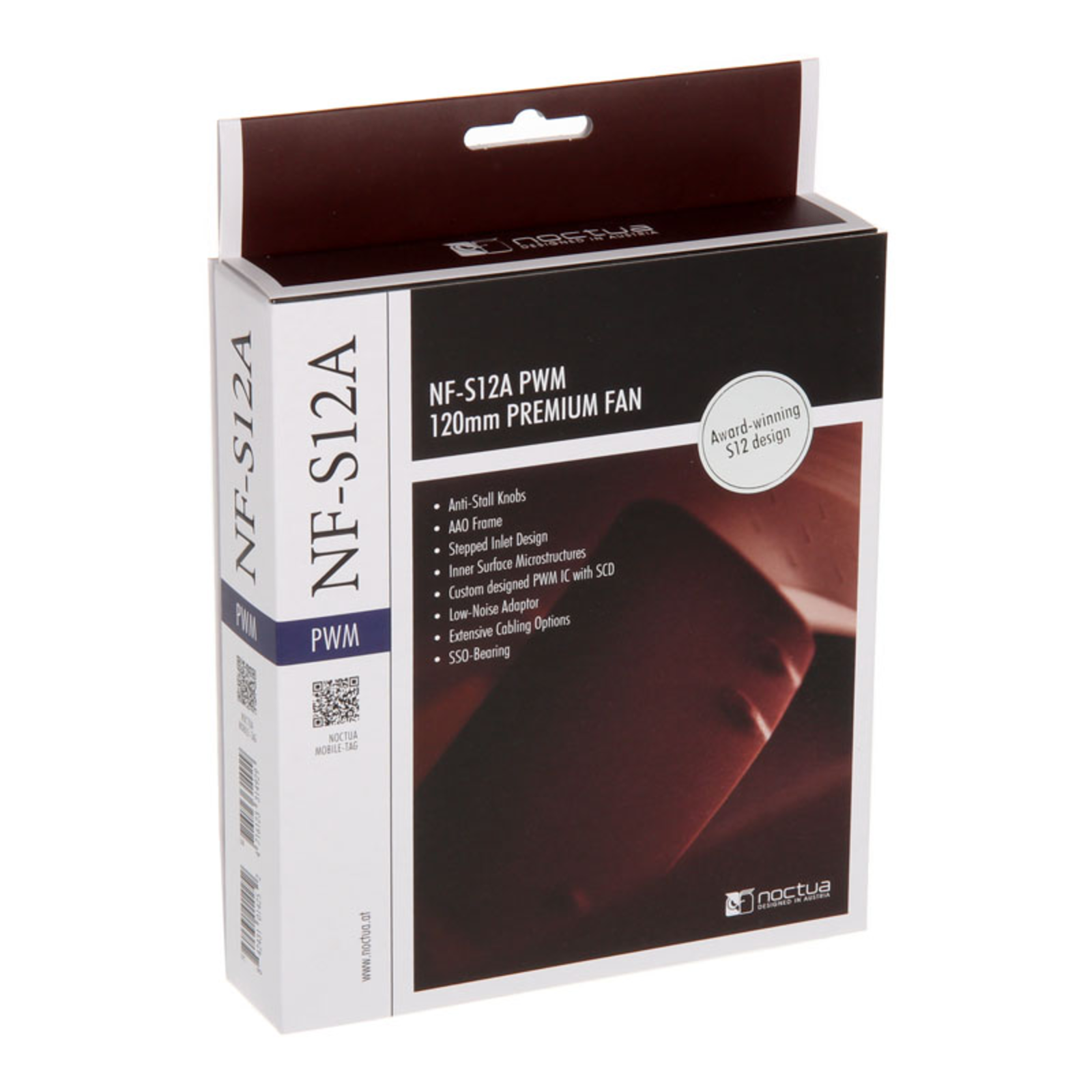 Noctua NF-S12A PWM Fan 1-pack 120mm