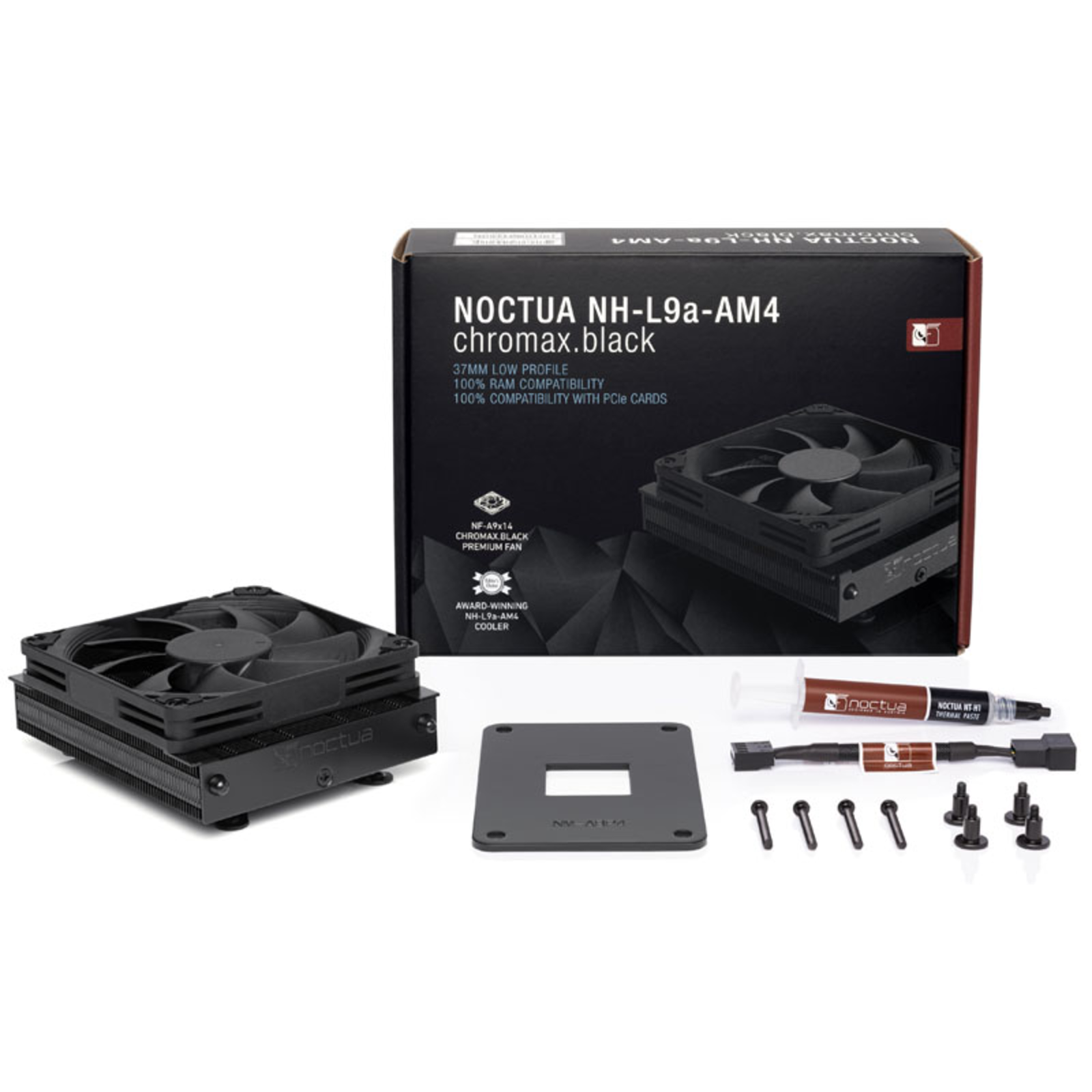 Noctua NH-L9A-AM4 Chromax.black CPU Cooler