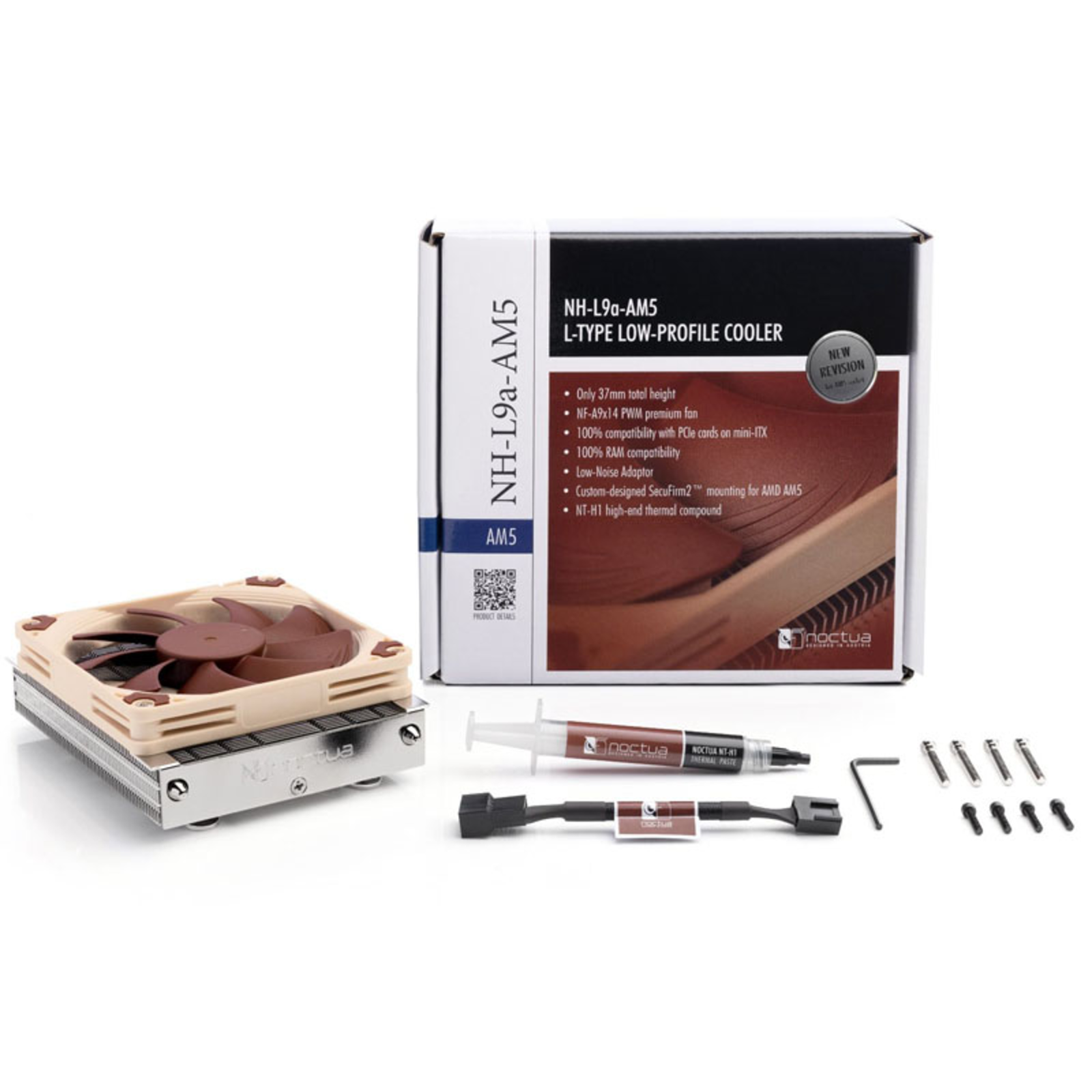 Noctua NH-L9a-AM5 Mounting Mounting Silver beige