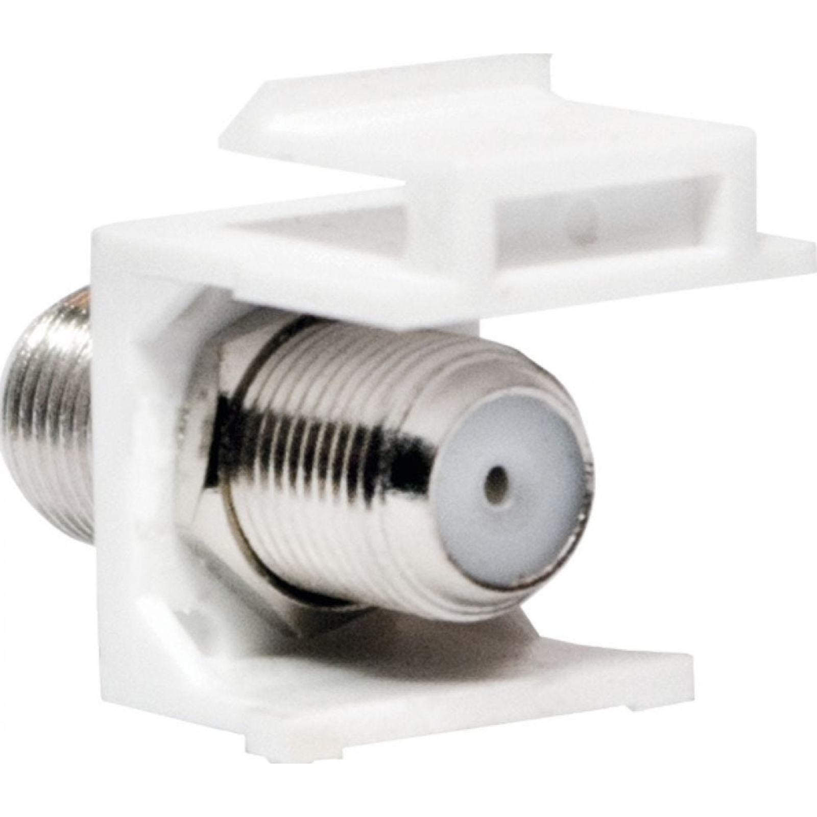 LogiLink Keystone Connector F Socket F Socket 75 Ohms White