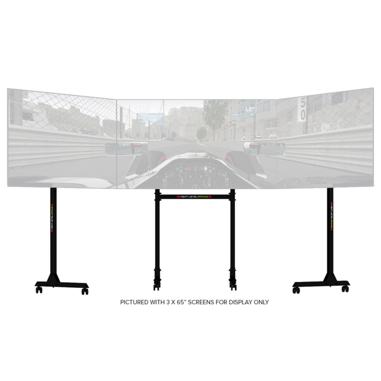 Next Level Racing Free Standing Triple Monitor Stand