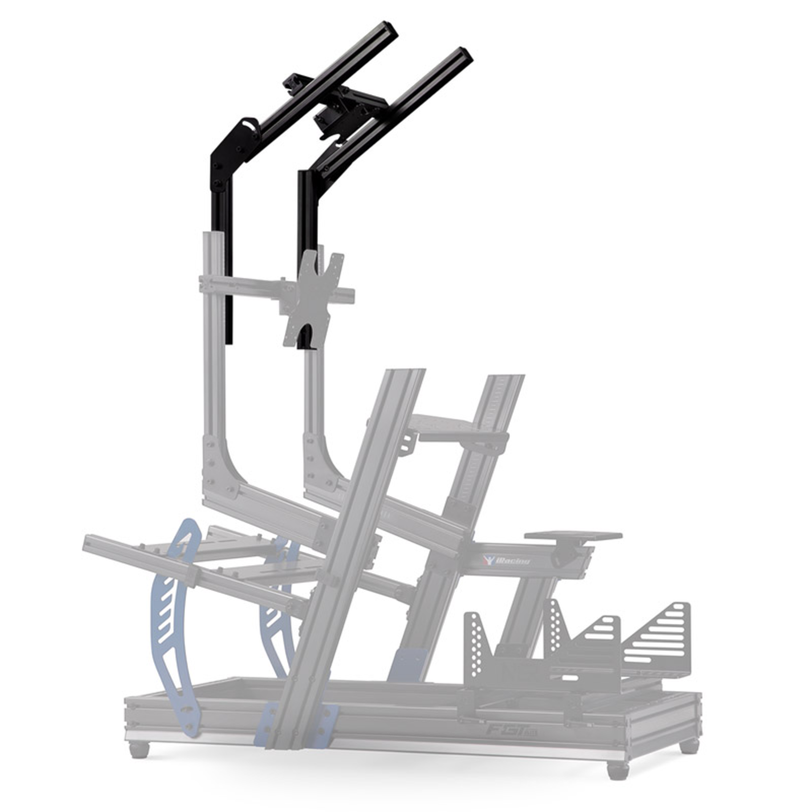Next Level Racing Elite Direct Mount Overhead Monitor Add-On Black Edition