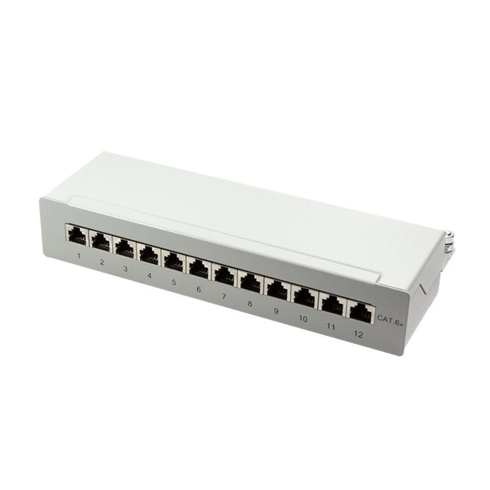 LOGILINK NP0019 LOGILINK- Patchpanel Cat 6A 12-port Shielded STP Gray
