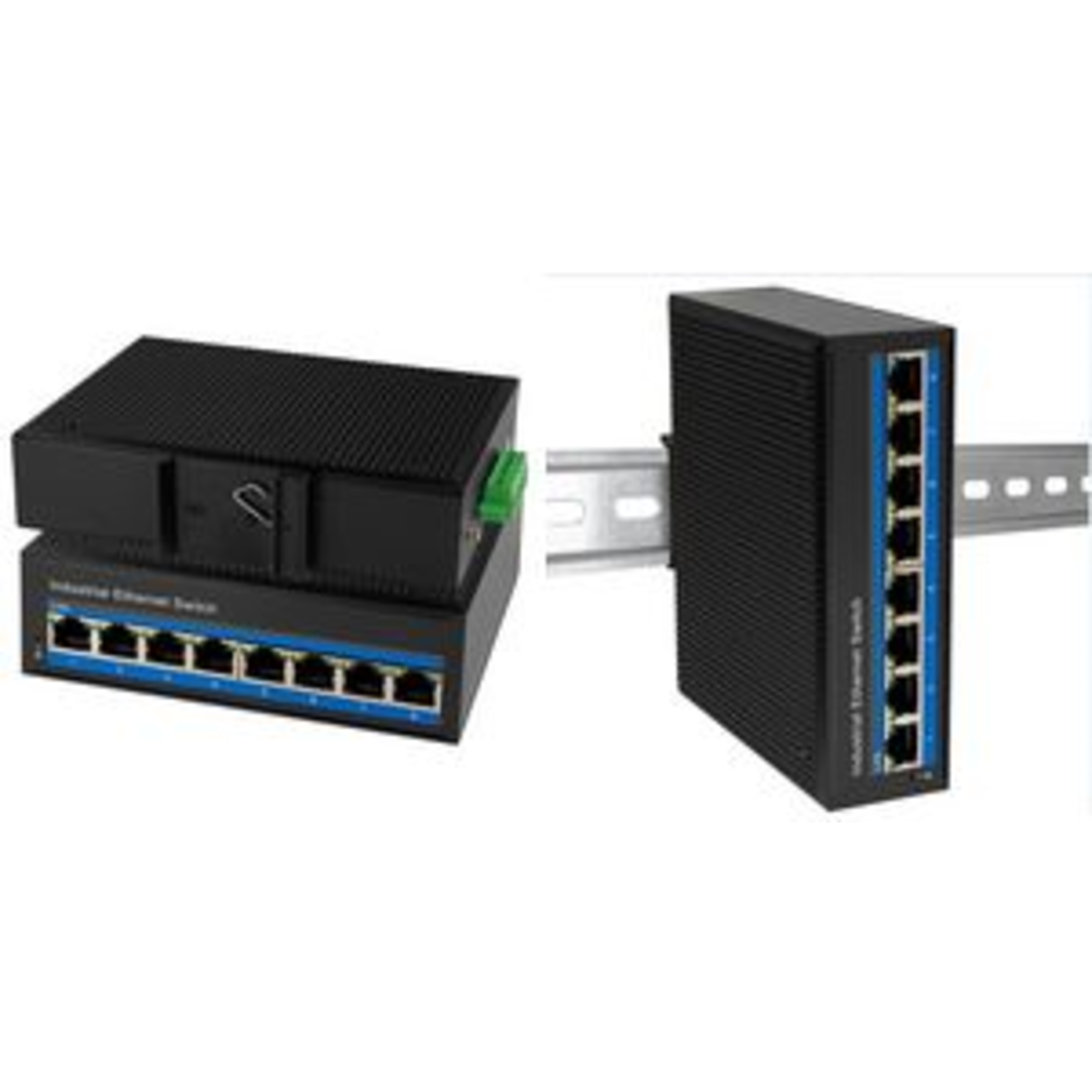 LogiLink NS201 Industrial Ethernet Switch 8 Port 10/100 Mbps