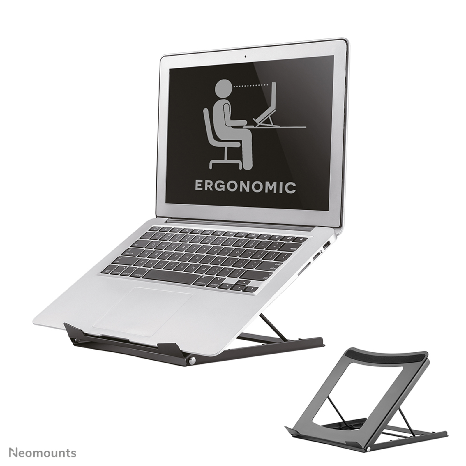 Neomounts Table Stand for Notebooks And Tablets 5KG NSLS075BLACK