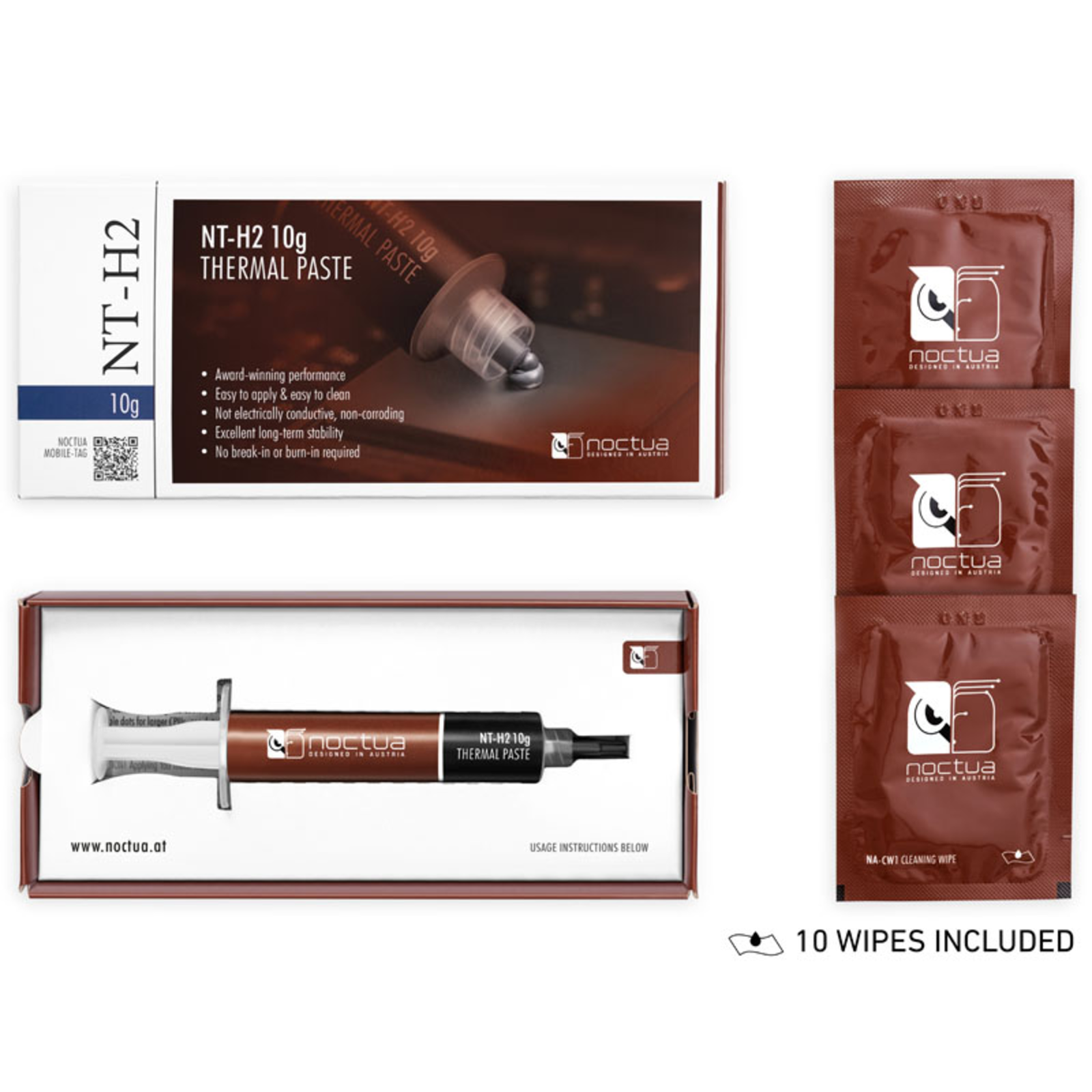 Noctua NT-H2 WA Heat-conducting Paste 10g