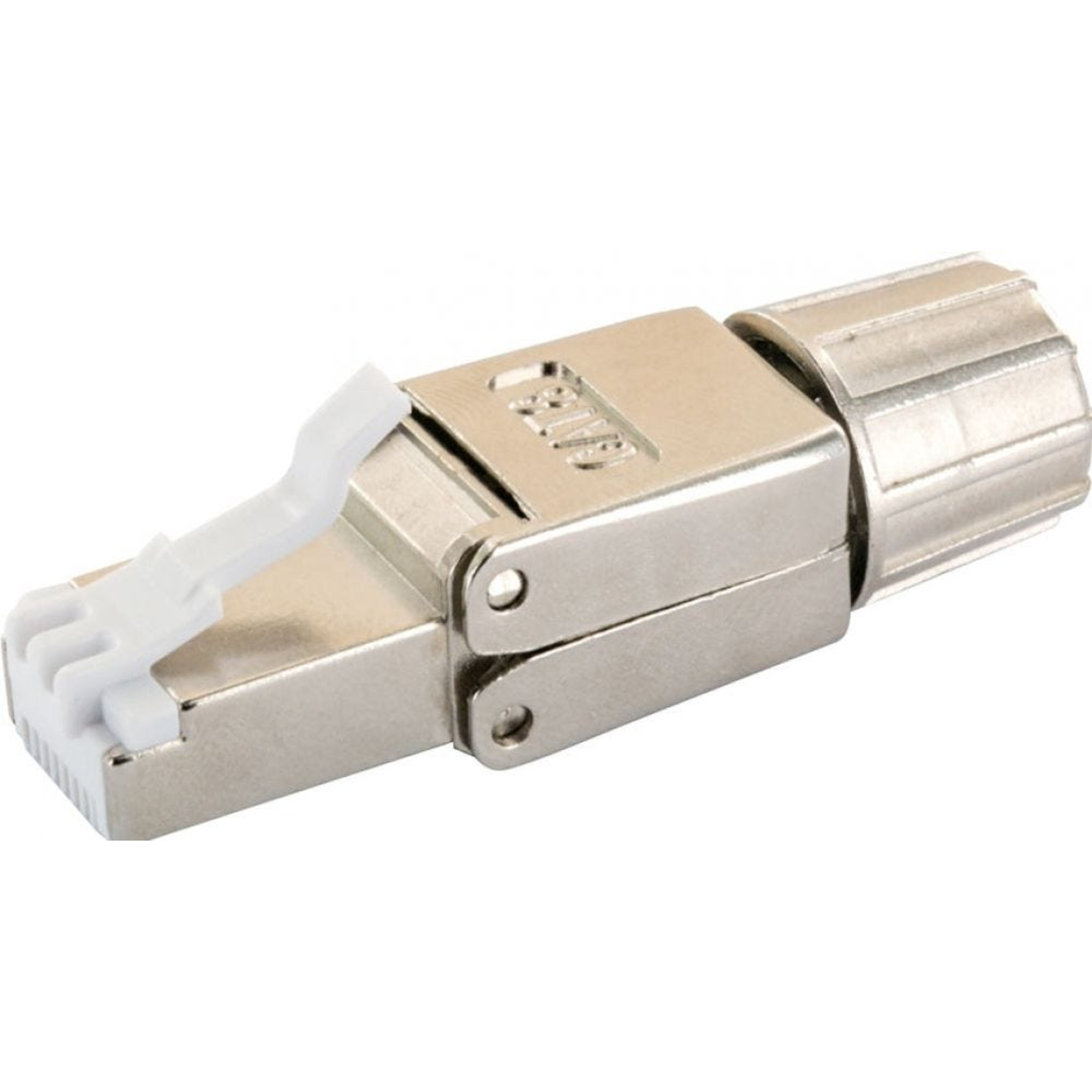 Schwaiger NWST811 531 RJ-45 Silver Male Straight Cat8.1 15 Mm