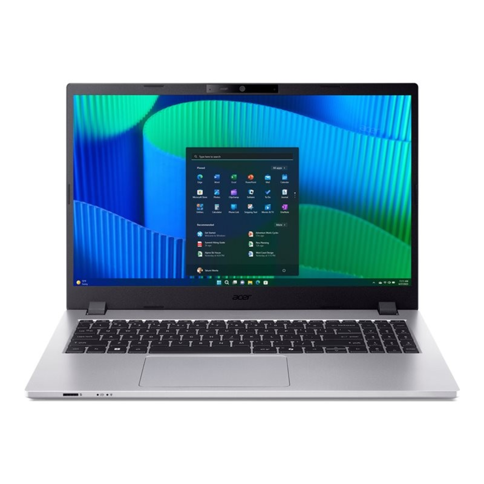 Acer TravelMate P2 15 TMP215-55-G2-TCO Ultra 5 225U 1.5 GHz Win11 Pro Intel 16GBRAM 512GB SSD 39.6cm