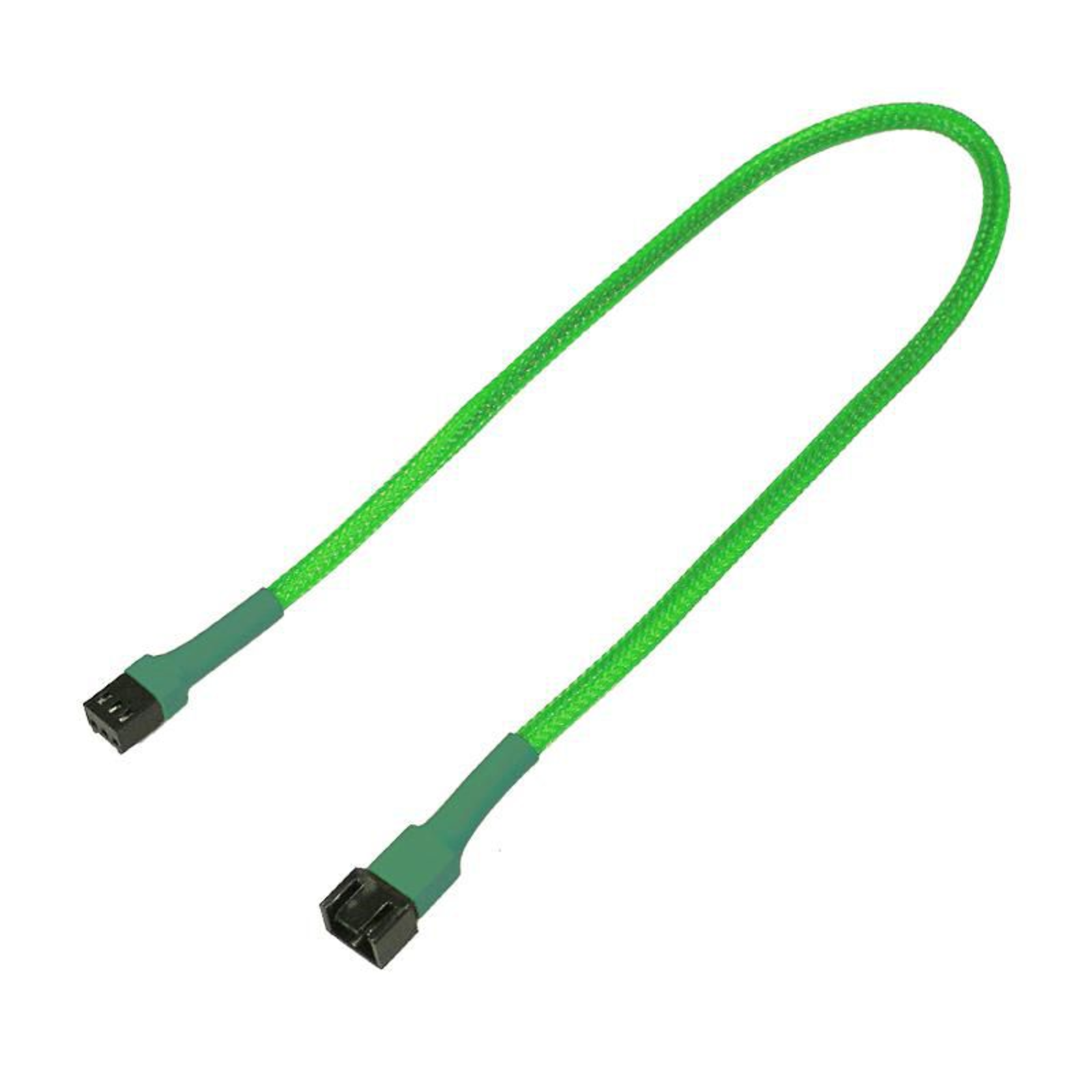 Nanoxia Extension Cable for Fan Power Supply Molex 3-pin (W)