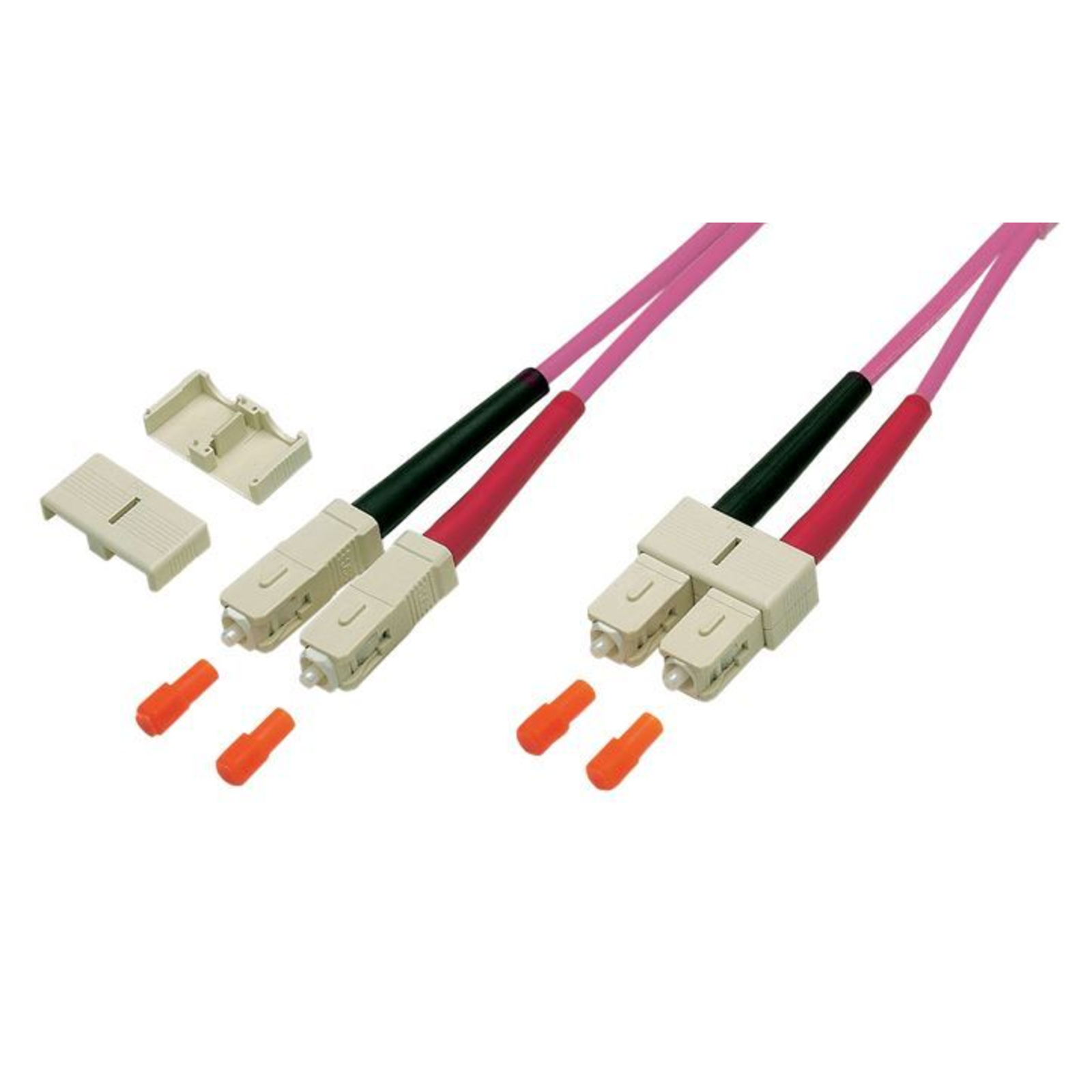 EFB Elektronik O0318.5 Duplex Jumper SC-SC 50/125 5 M OM4 Purple