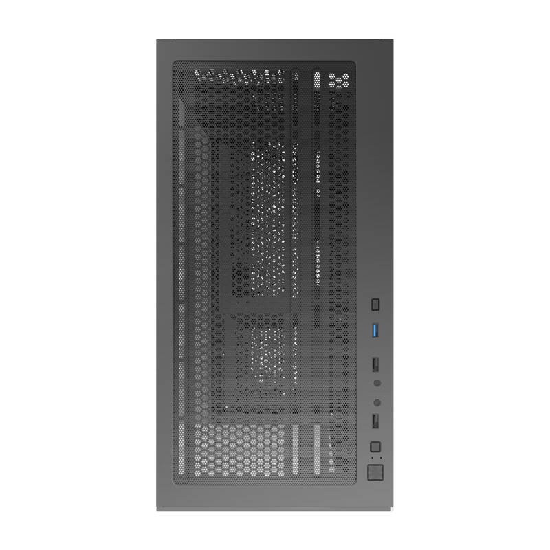 Darkflash C218M computer case + 6 ARGB fans (black)