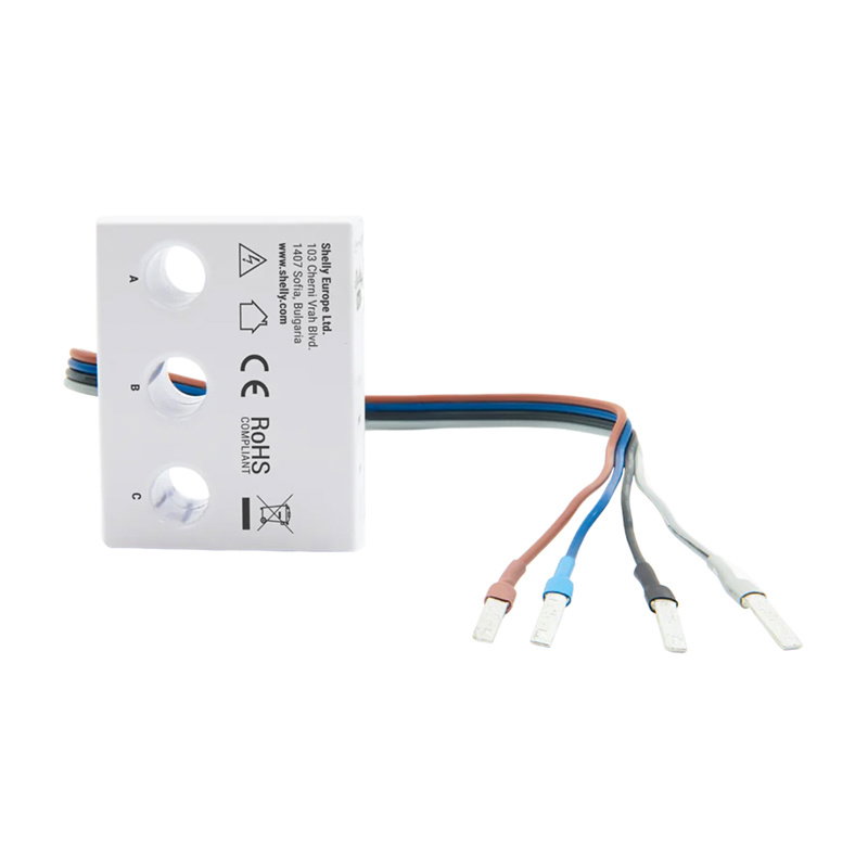 Shelly 3EM-63W Gen3 1/3-channel WiFi energy meter (wired model)