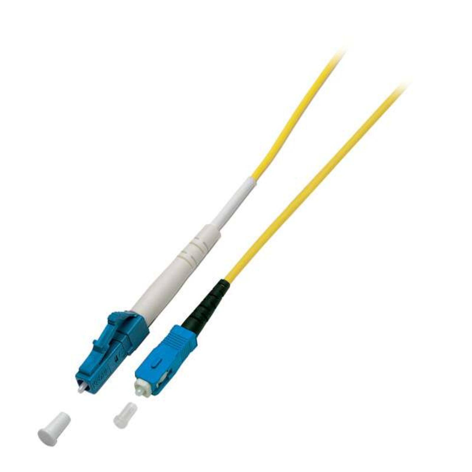 EFB Elektronik Simplex Jumper LC-SC 9/125 OS2 LSZH Yellow 2.0mm 15 M