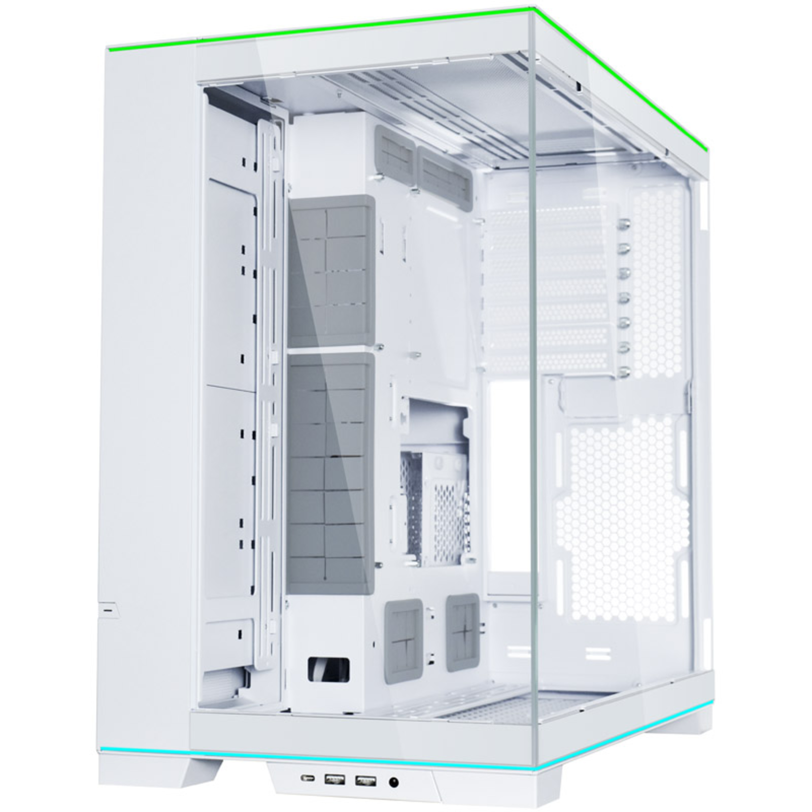 Lian Li EVO RGB Tempered Glass White