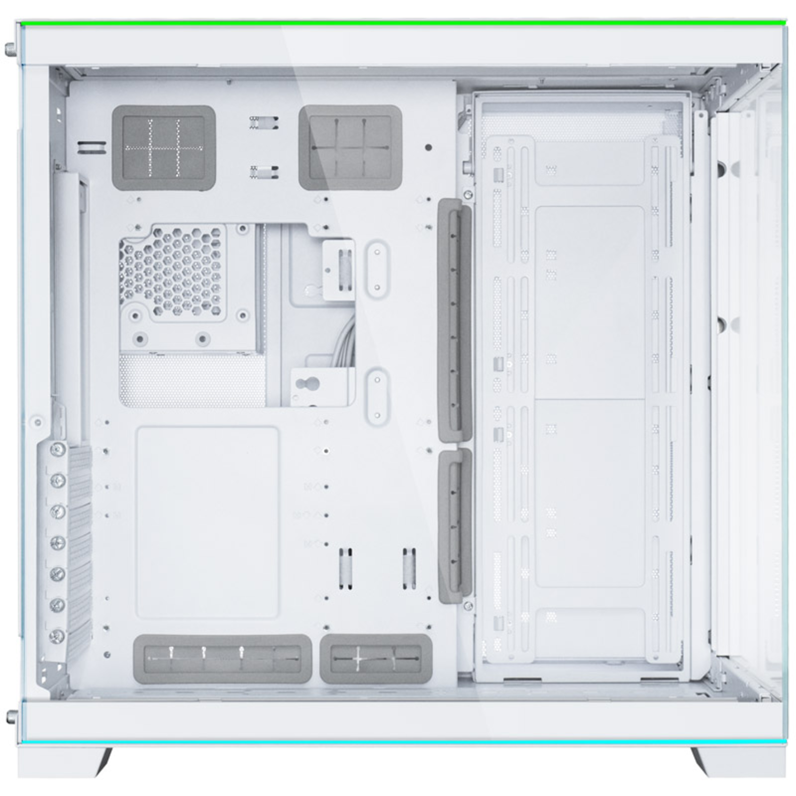 Lian Li EVO RGB Tempered Glass White