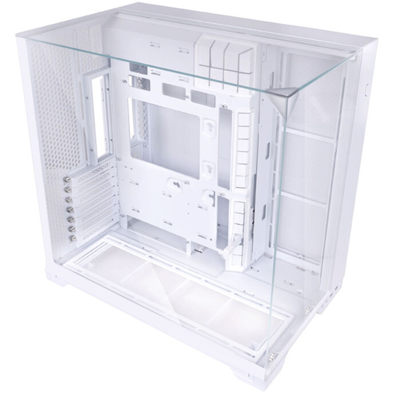 Lian Li O11 Vision Compact Midi Tower E-ATX Tempered Glass White PC Case Gaming