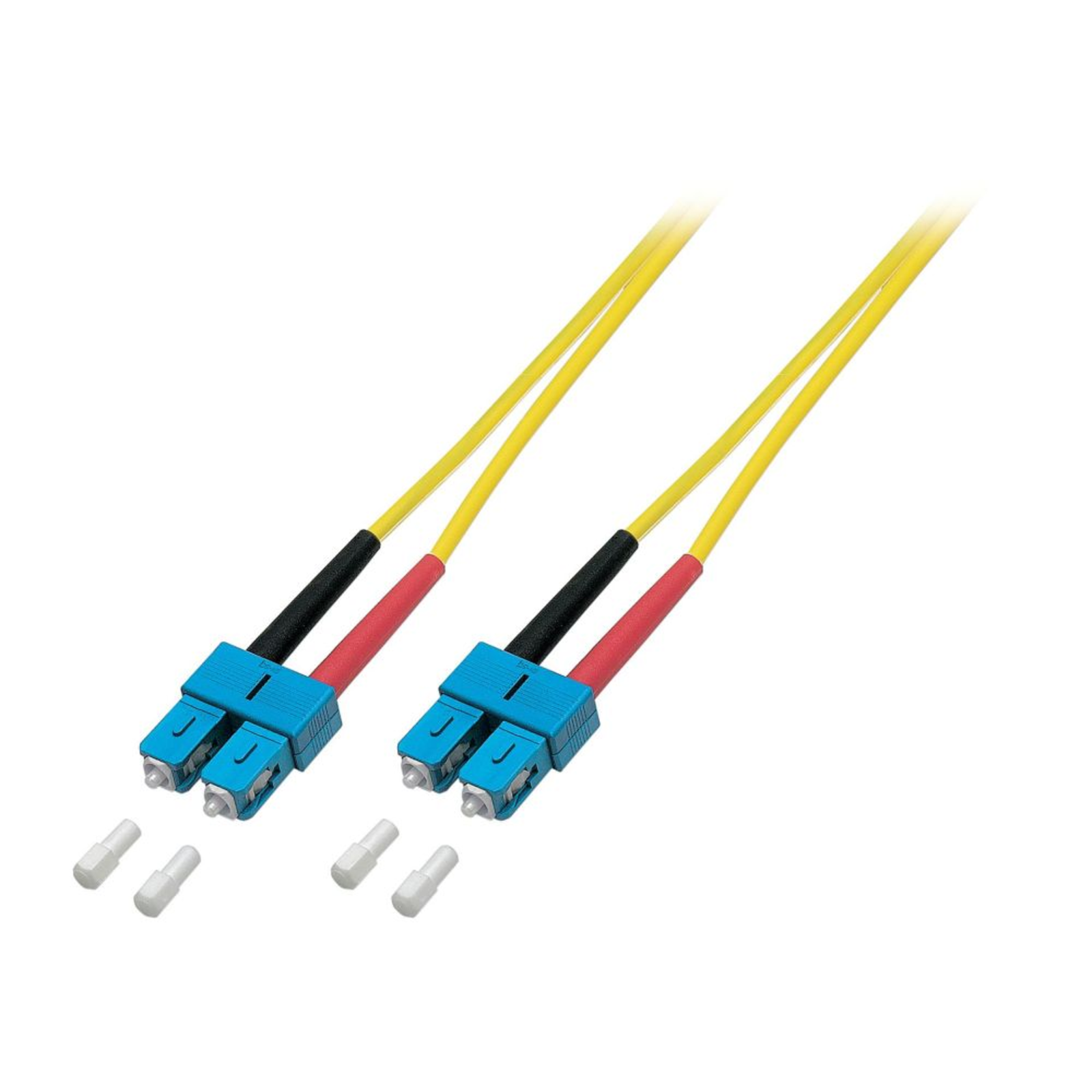 EFB Elektronik O2513.20 Duplex Jumper SC-SC 9/125 OS2 LSZH Yellow 3.0mm 20m