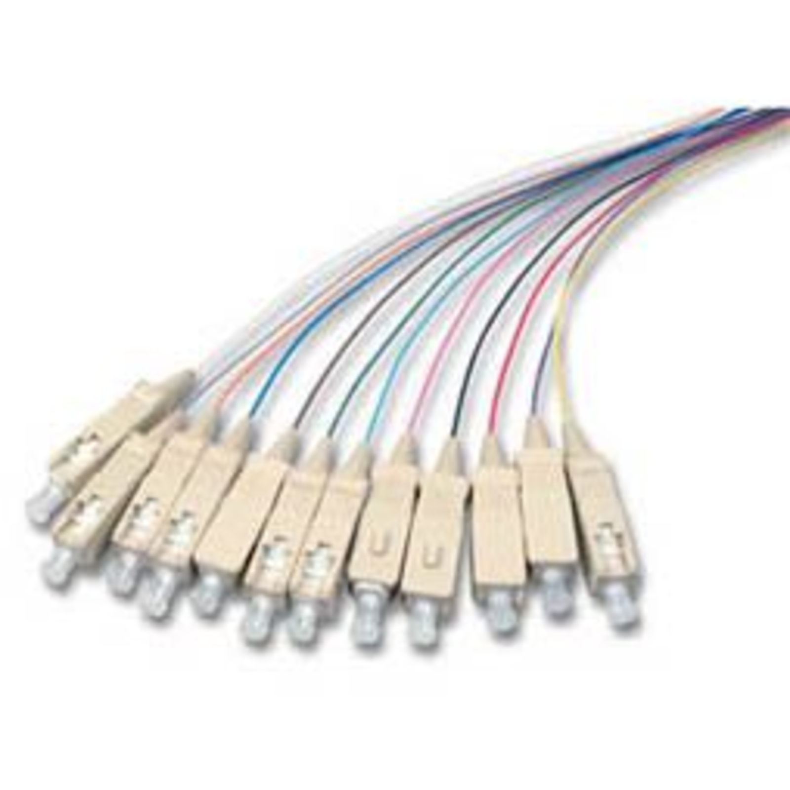 EFB Elektronik O3326.2 Fibre Pigtail SC 12 Pigtails 50/125 OM4 2 M