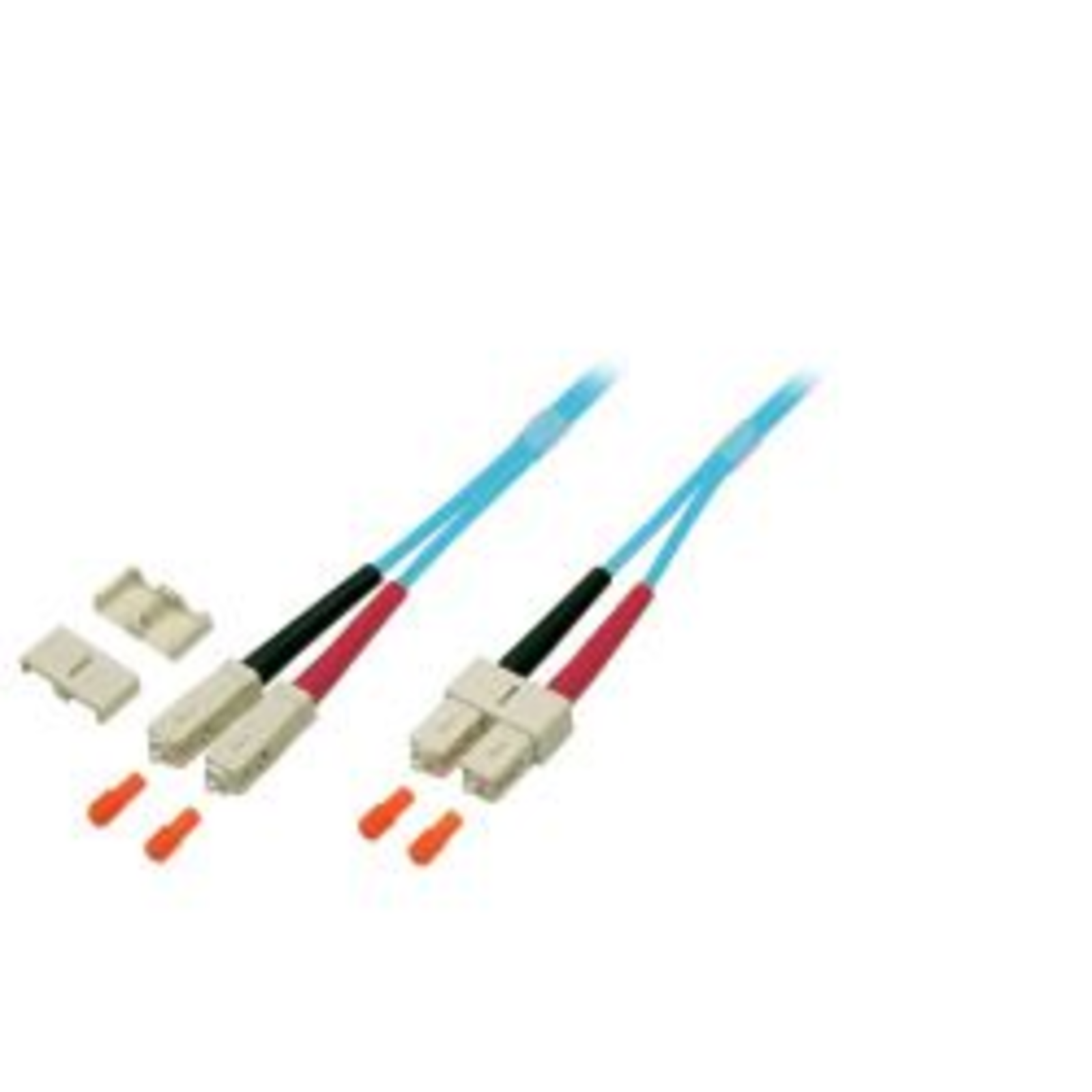 EFB Elektronik O7413.15 Duplex Jumper SC-SC 50/125 15 M OM3 Turquoise