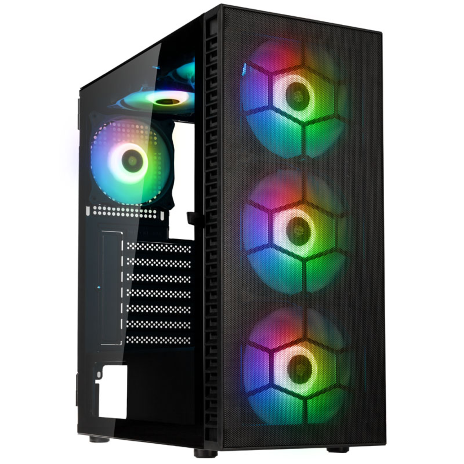 Kolink Observatory HF Mesh ARGB Midi-Tower Black