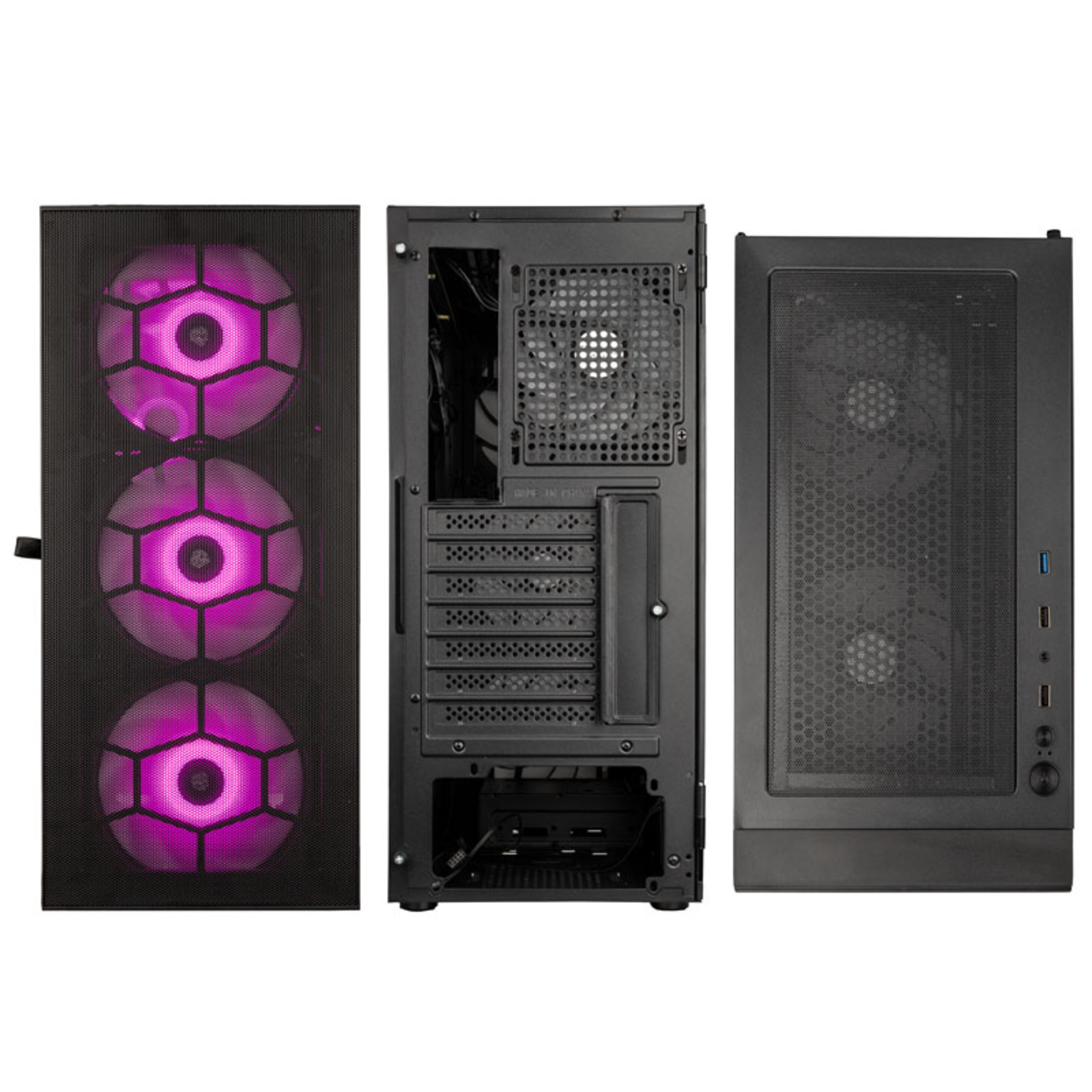 Kolink Observatory HF Mesh ARGB Midi-Tower Black