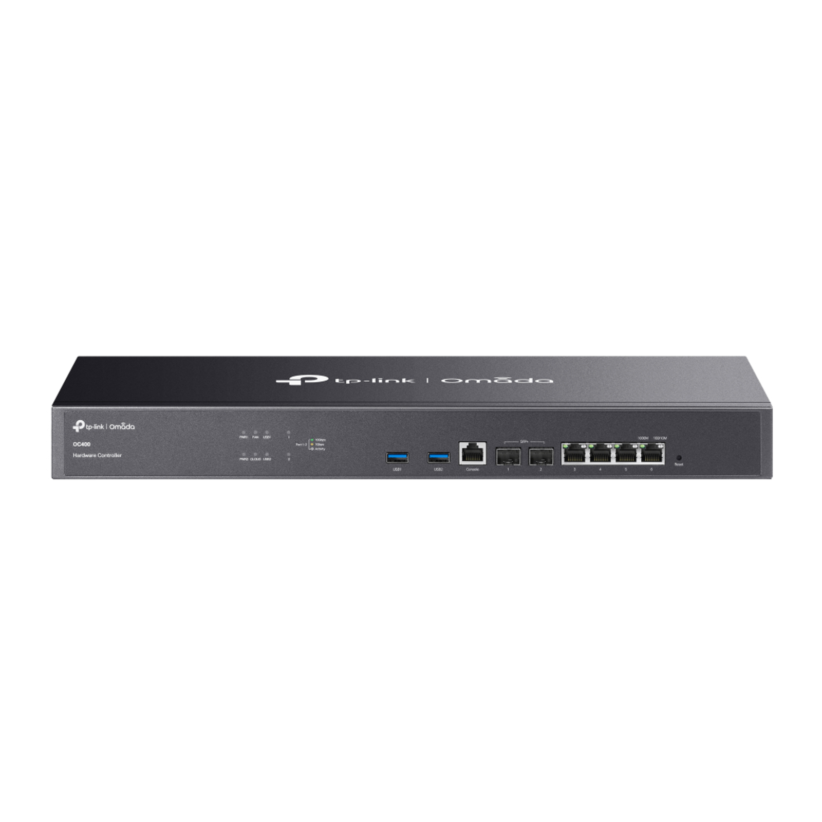 TP-LINK Omada Hardware Controller 2- 10GE SFP+ OC400 Redundant Power Supplies 4- GE RJ45 2x USB 3.0