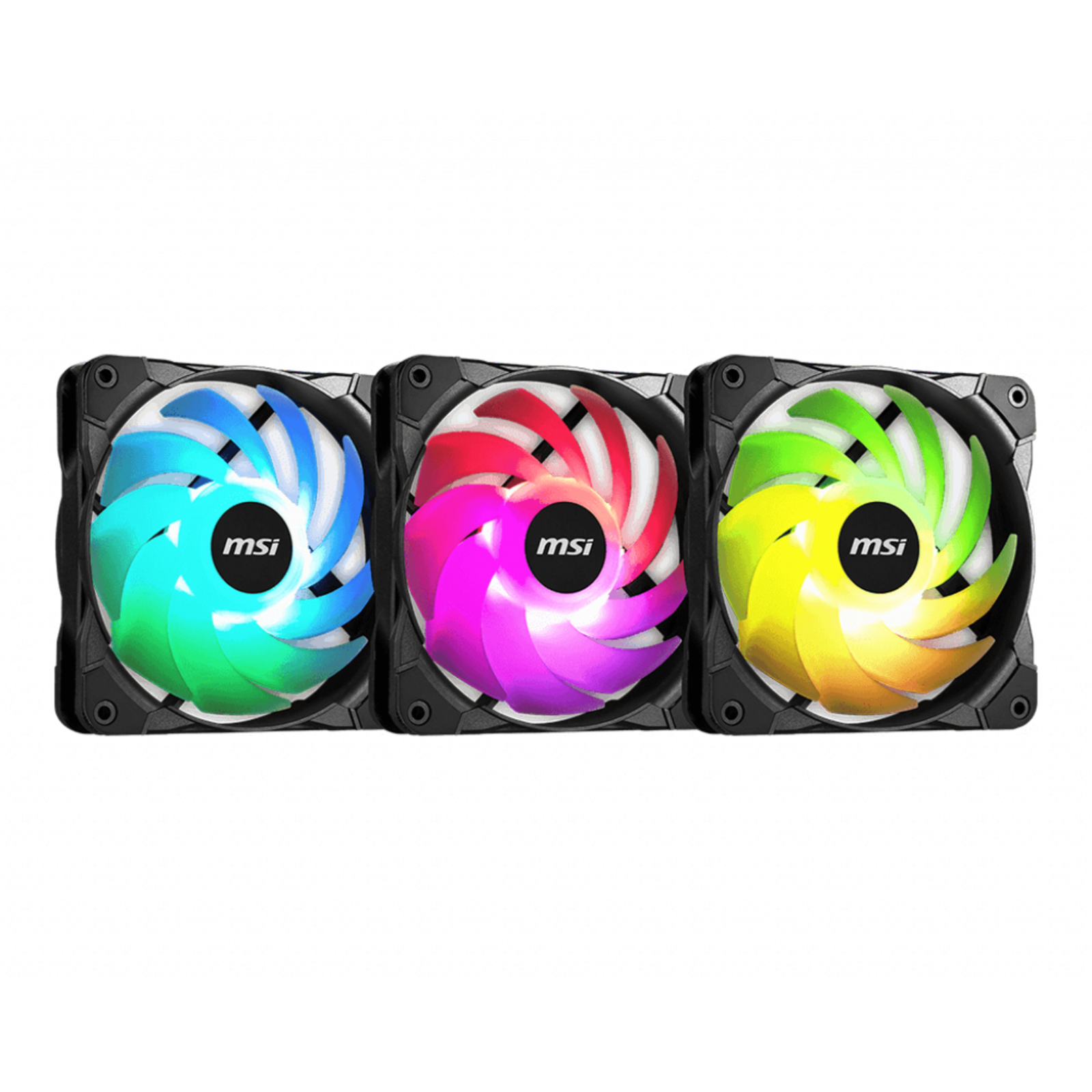 MSI FAN 120MM 9 BladeS for Case 28,0 DBA 40,1 PCM RGB