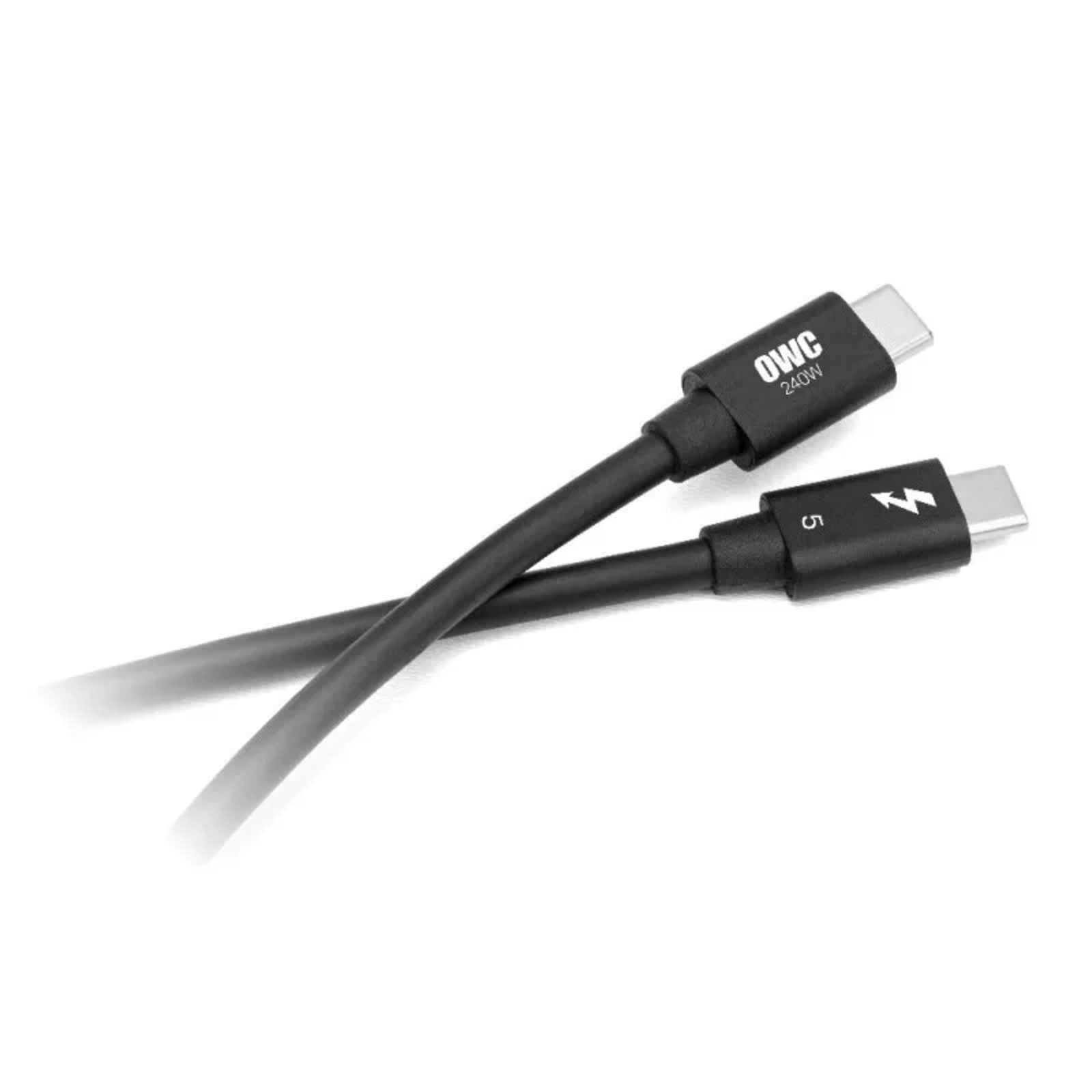 OWC Thunderbolt 5/ TB4/ USB-4/C Cable 0.8m Black