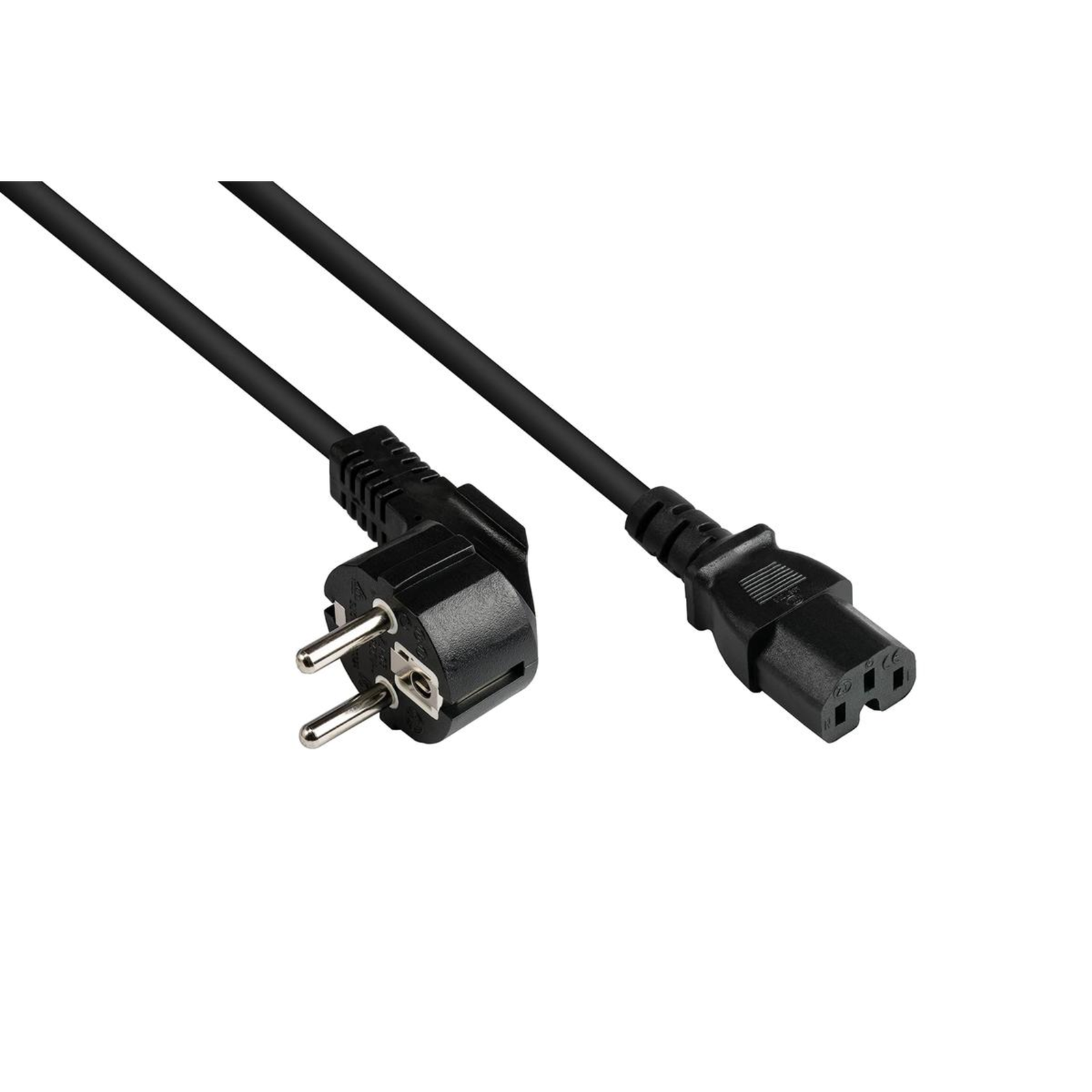 Good Connections P0150-S030 3 M Type E+F Mains Plug C15 Coupler H05VV-F 250 V 10 A