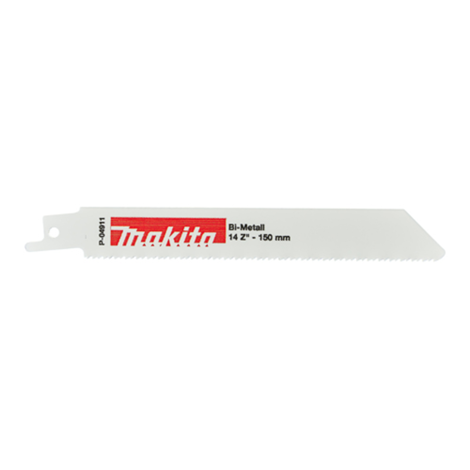 Makita Reciprocating Saw Blade 5 Pieces Length 150 Mm