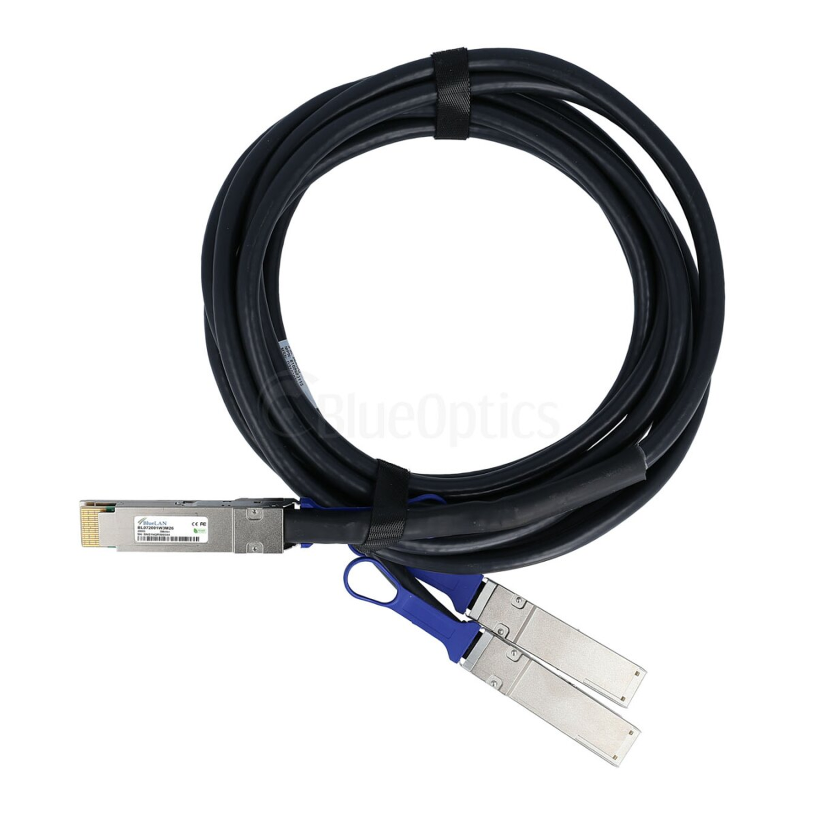 BlueOptics HPE P08242-001 Compatible BlueLAN QSFP56 DAC BL072001W1M26