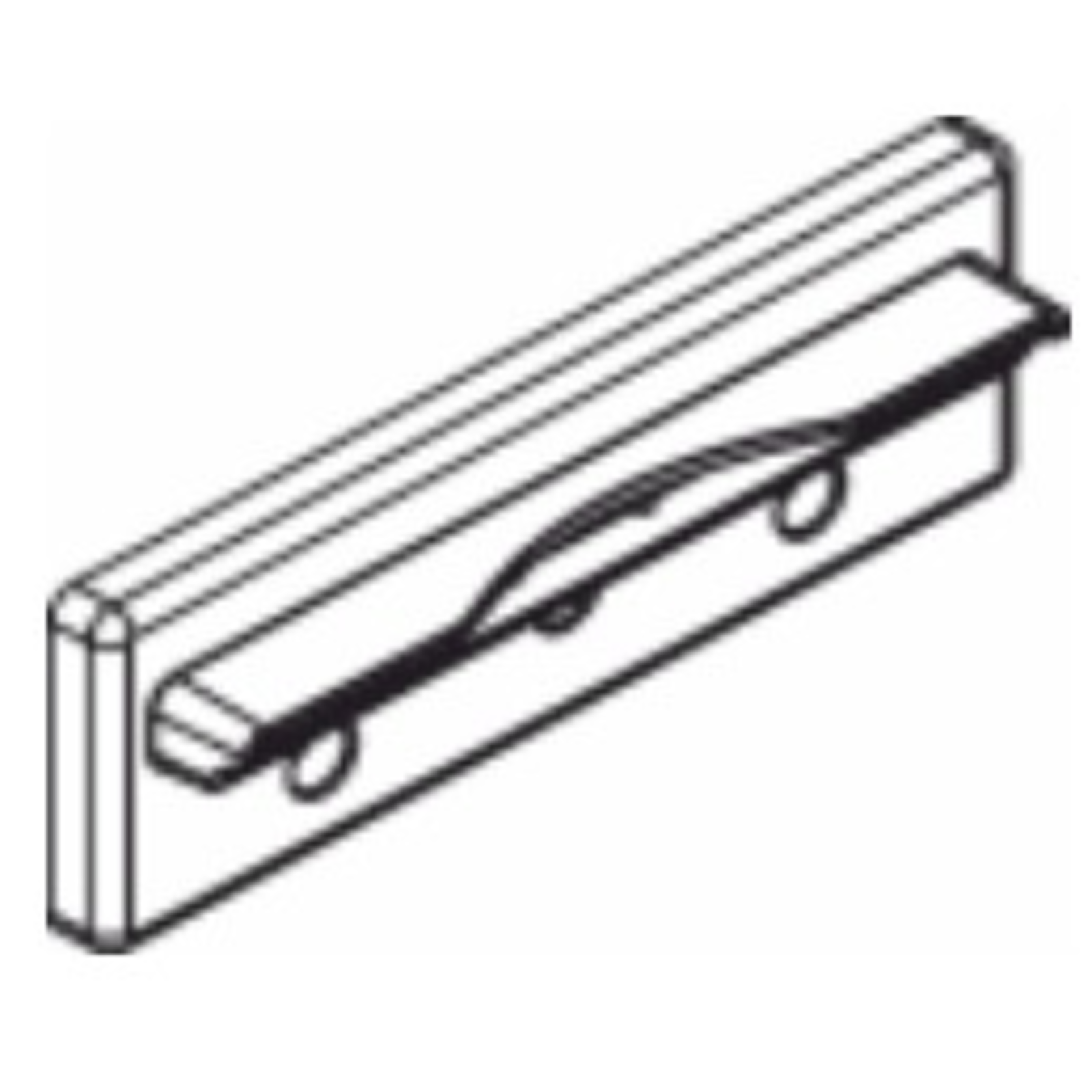 Zebra Paper Guide Extension (pack of 10) for Zebra TTP 2010 TTP 2020 TTP 2030