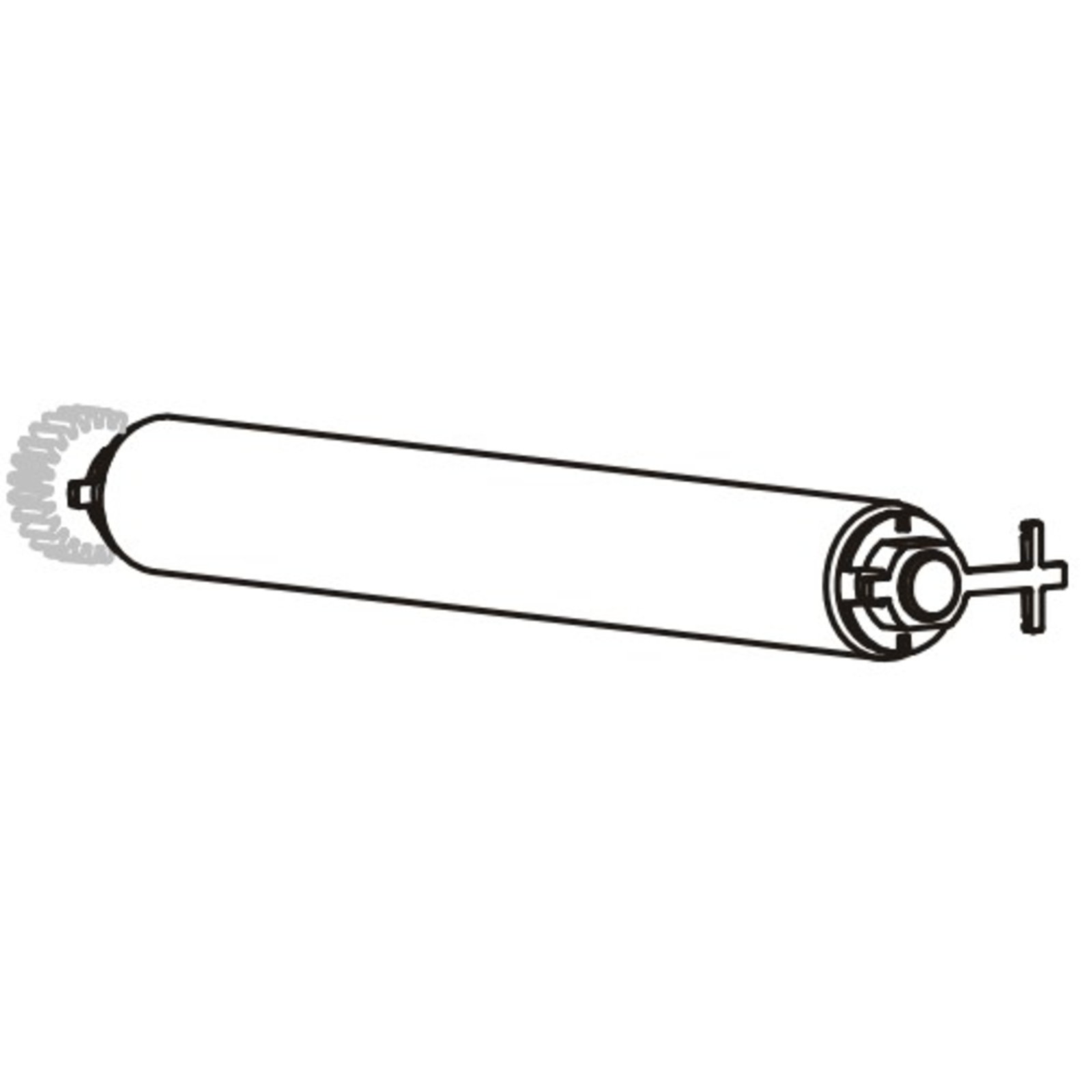 Zebra Print Roller for GK Series GK420d (P1027135-039)