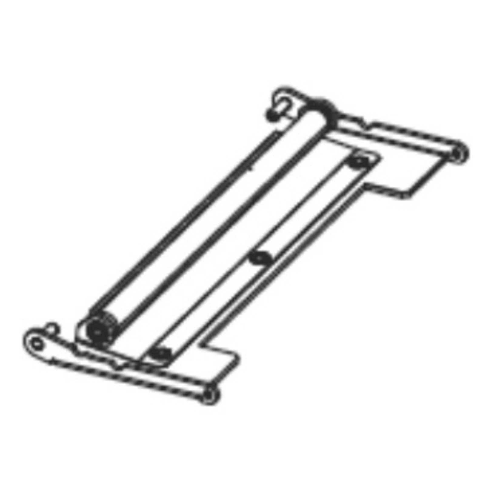 Zebra Tray Holder
