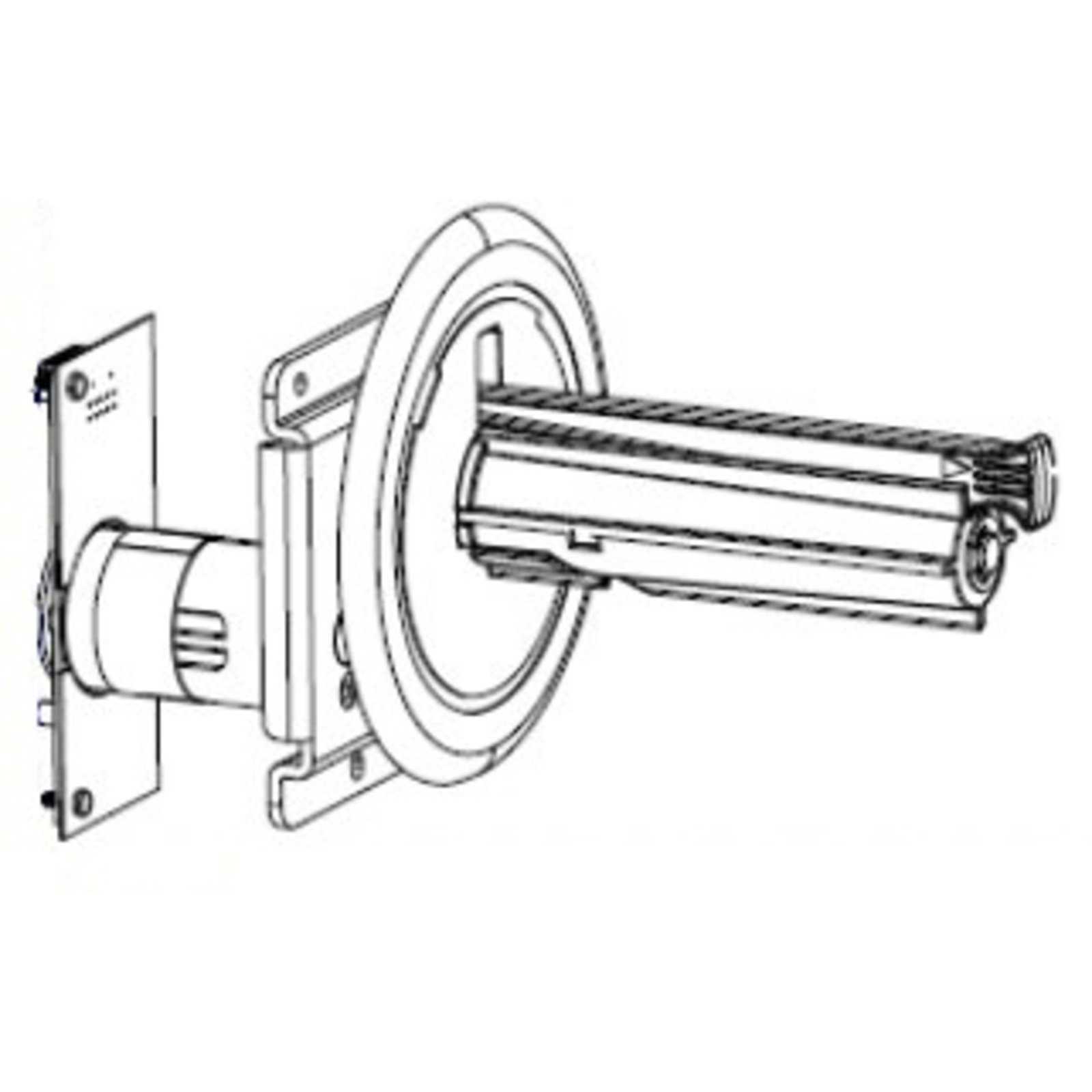 Zebra Liner Take up Spindle And Motor Kit (P1058930-052)