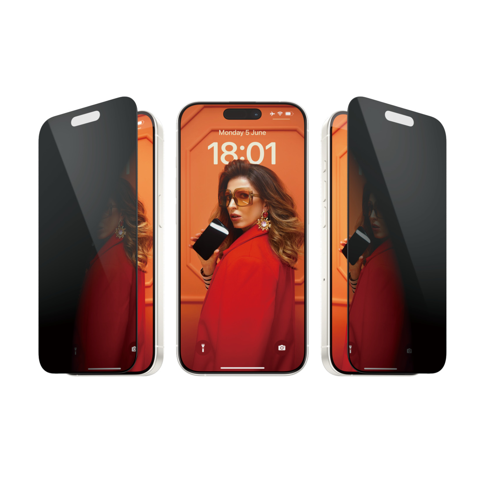 PanzerGlass Privacy Screen Predector IPhone 15 Pro Ultra-Wide Fit