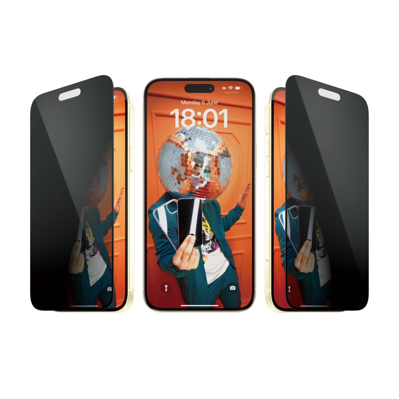 PanzerGlass Screen Predector for Cell Phone Ultra-wide Fit